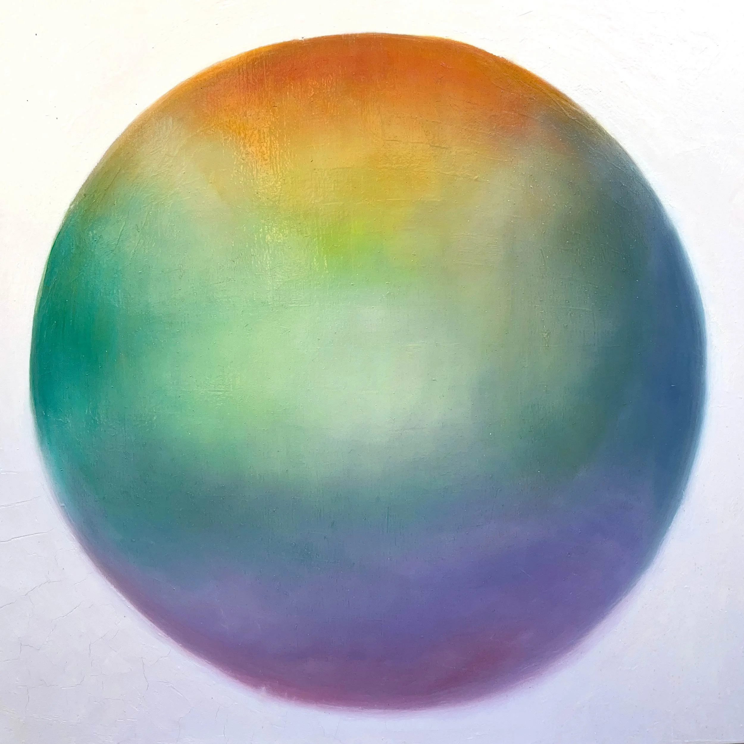 Untitled #5, Oil on canvas, 76 x 76 cm, ©Nicole Vandersteegen, 2026