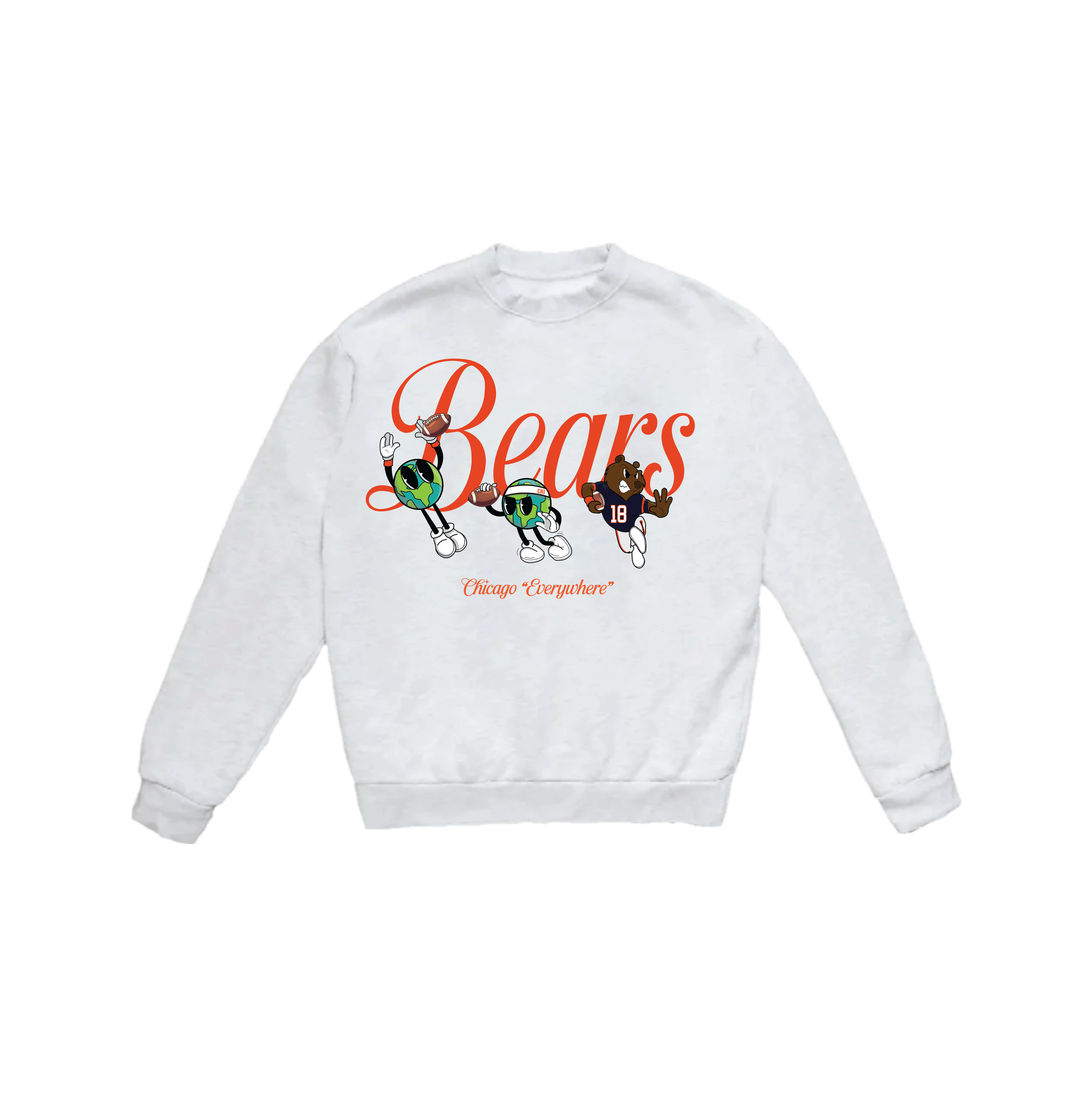 Chicago Everywhere Bears Crewneck