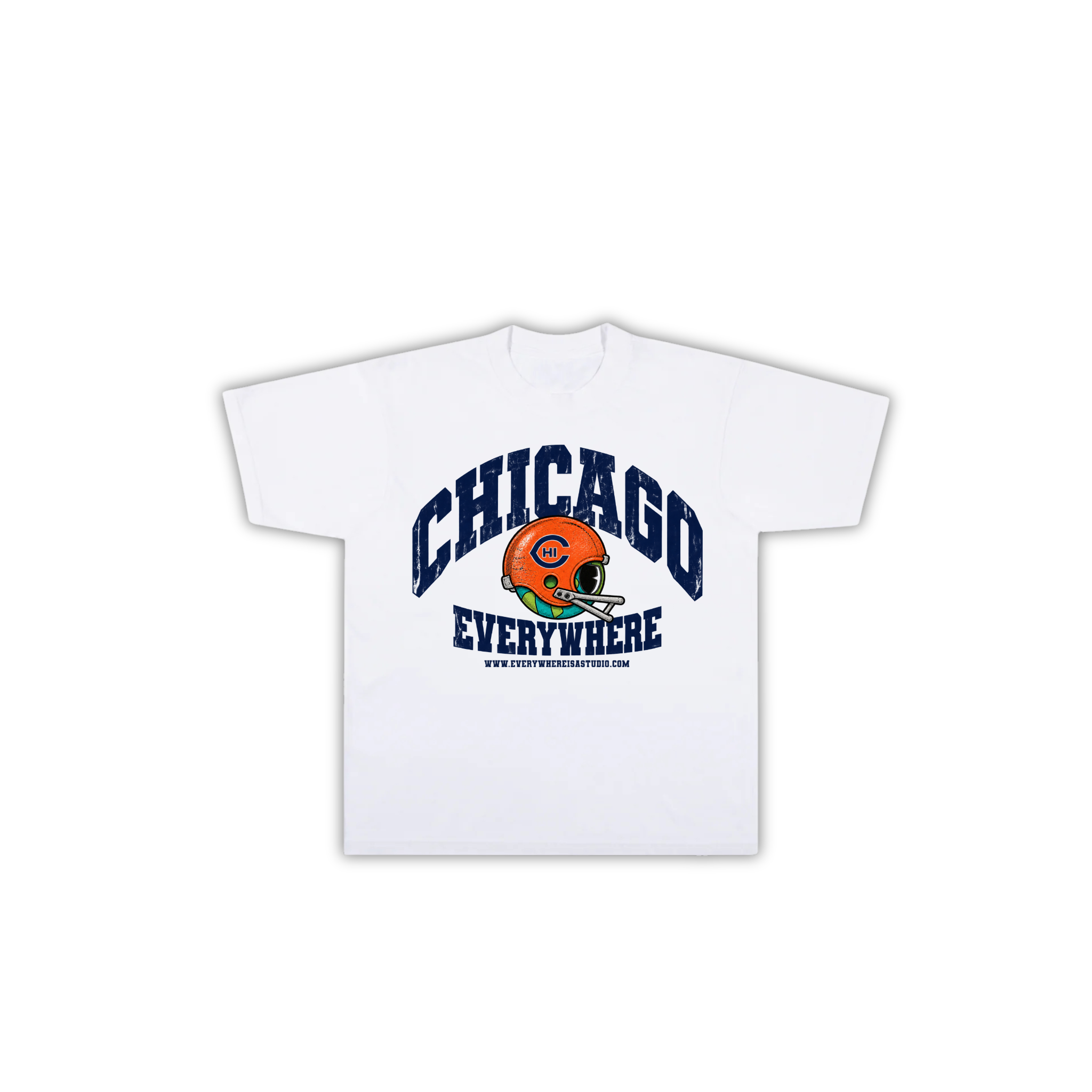 Chicago Everywhere Helmet Tee