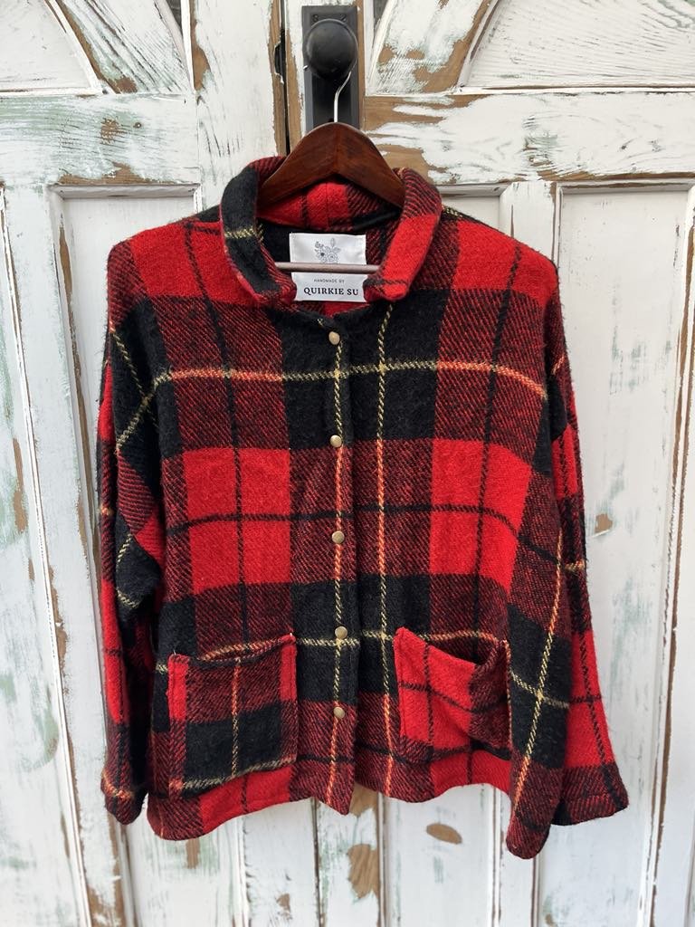 Western jacket- tartan