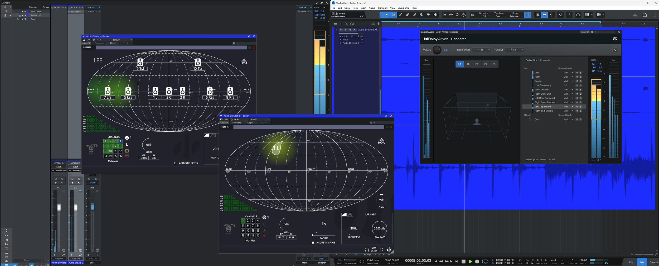 ab Advanced Decoder in Studio One