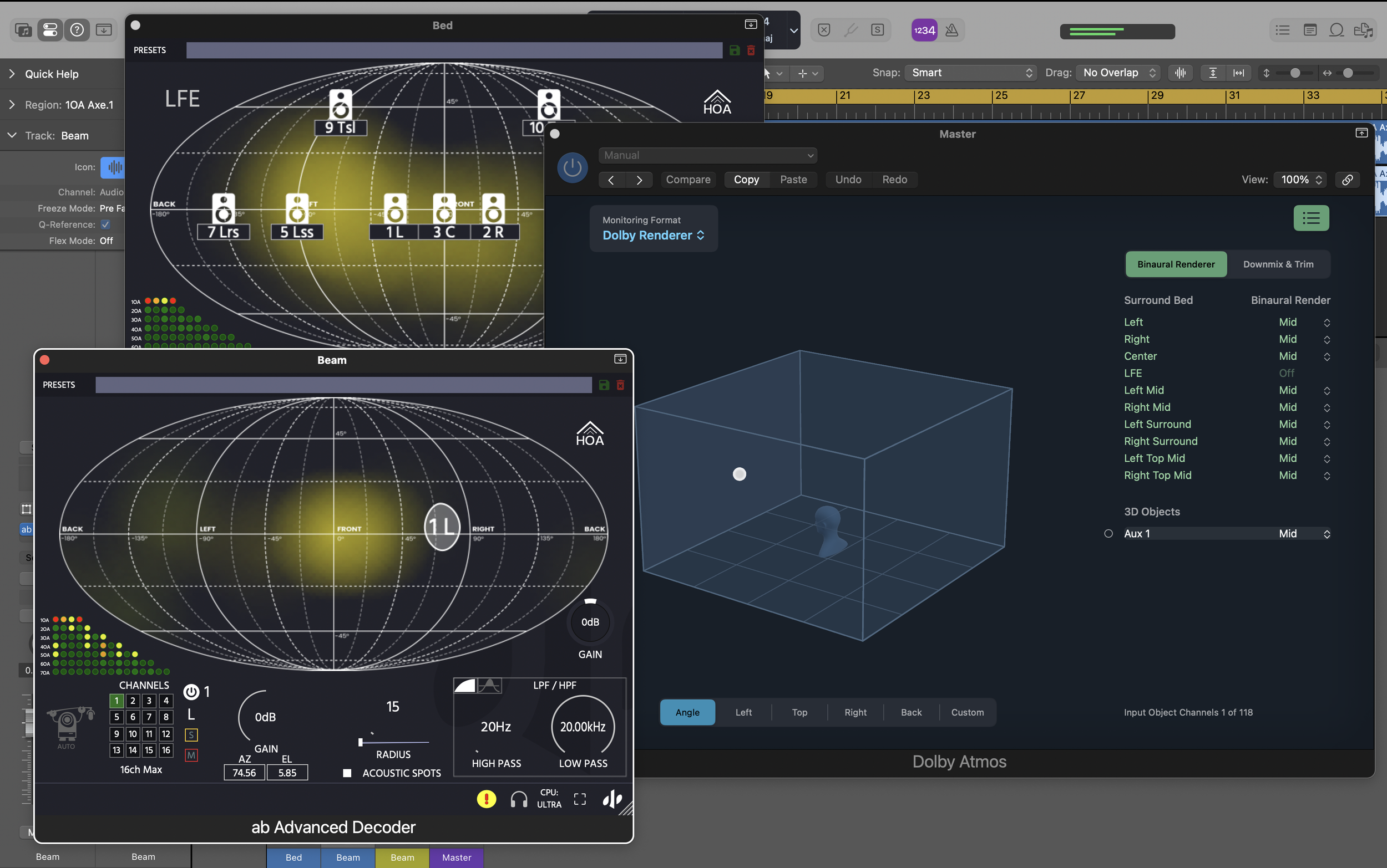 ab Advanced Decoder in Logic Pro X