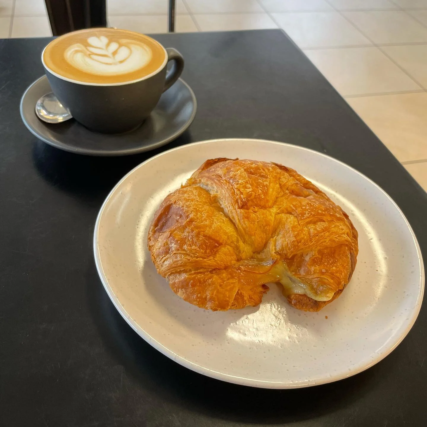 Yep, that&rsquo;s right, we&rsquo;re doing toasted ham and cheese croissants now. The cheeky thing about this is that this deal won&rsquo;t be here forever! Come down while you can to grab a SMALL COFFEE and CROISSANT for $7 😼😼😼