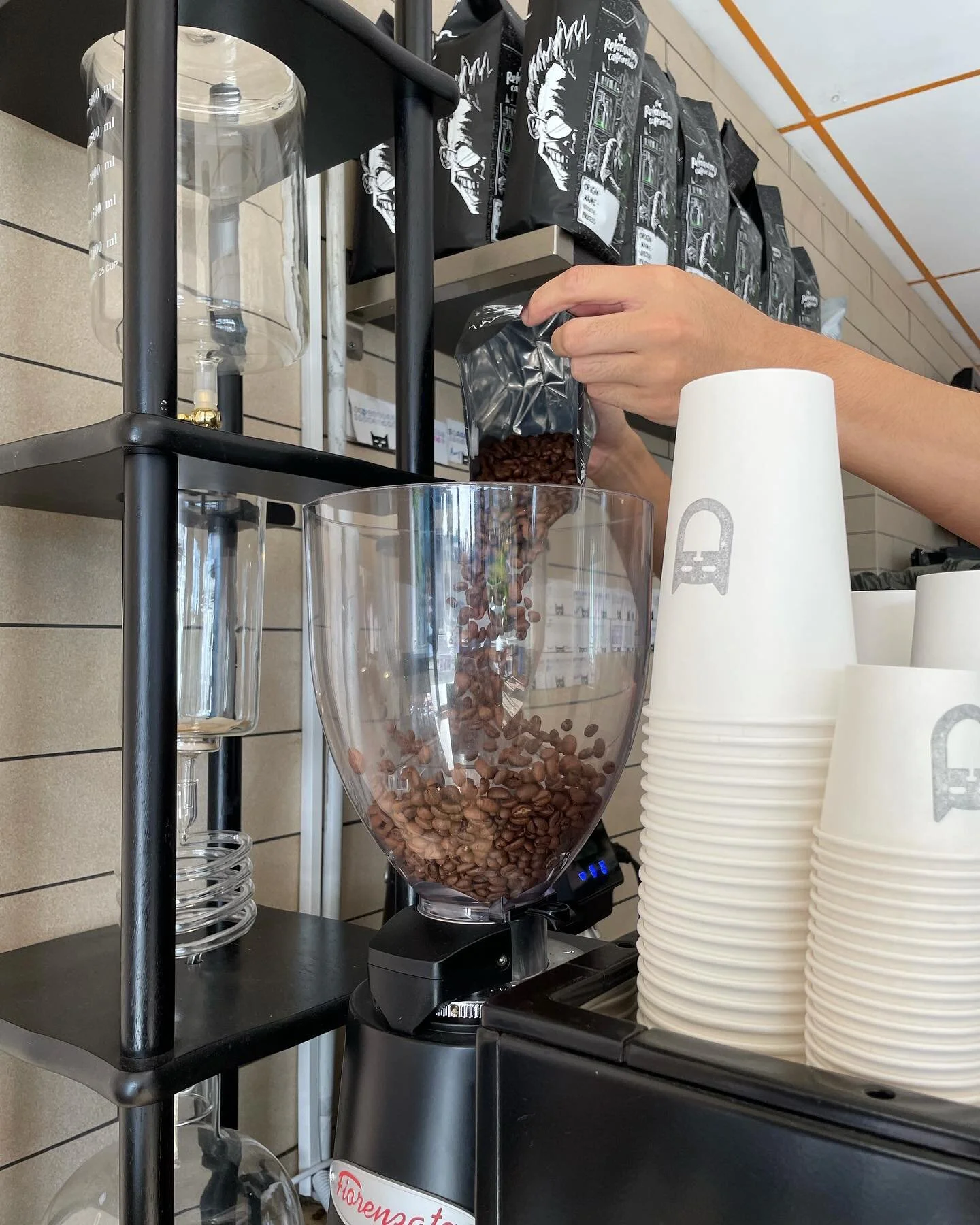 Saturday morning routine, open from 8am 😌☕️