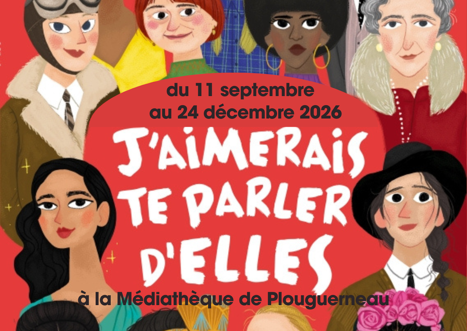 "Maternité Heureuse" à la médiathèque de Plouguerneau
