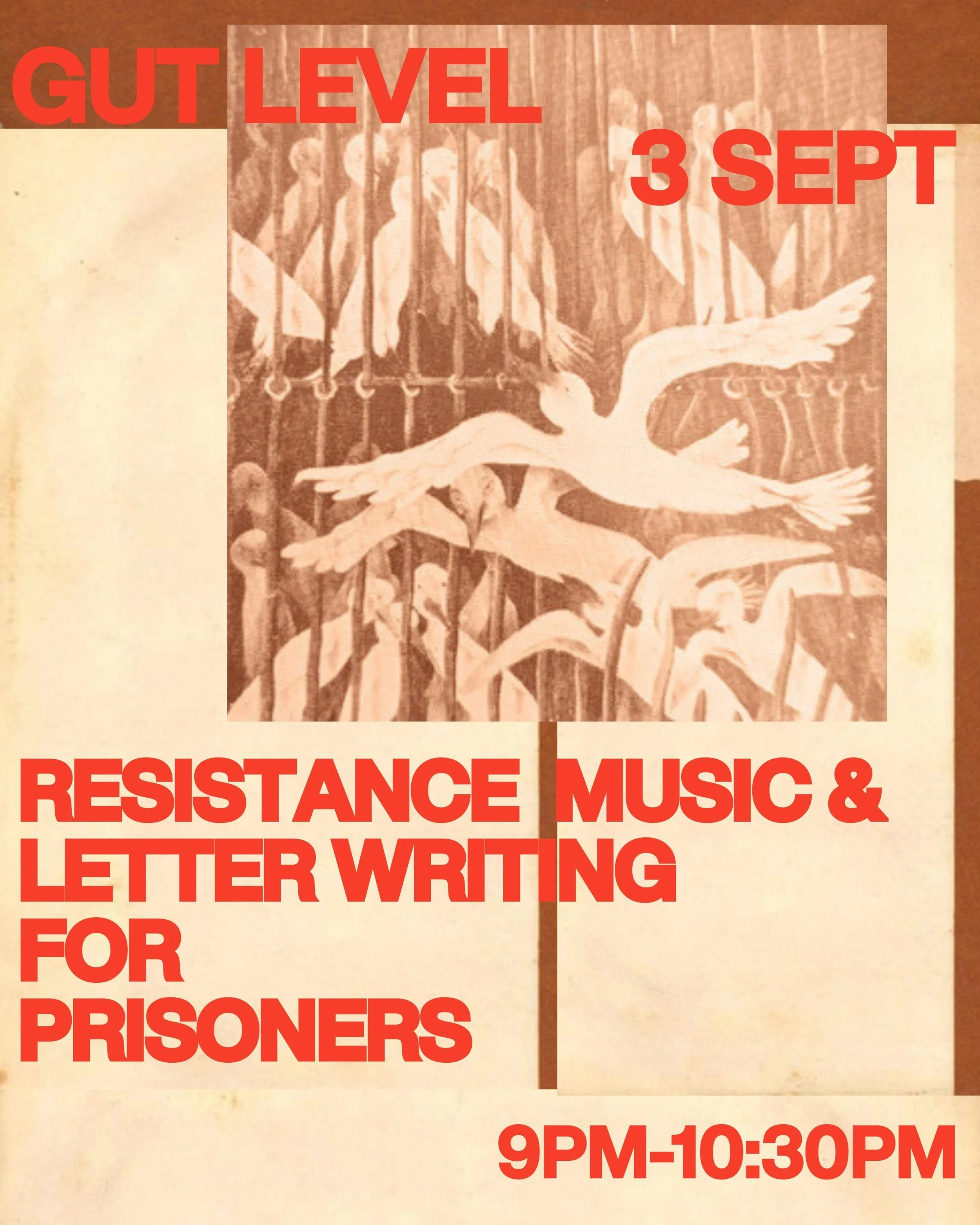 Resistance Music and Letter Writing for Prisoners