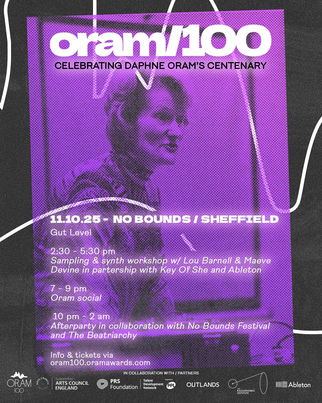 Oram Awards x No Bounds - Workshop, Social & After-Party