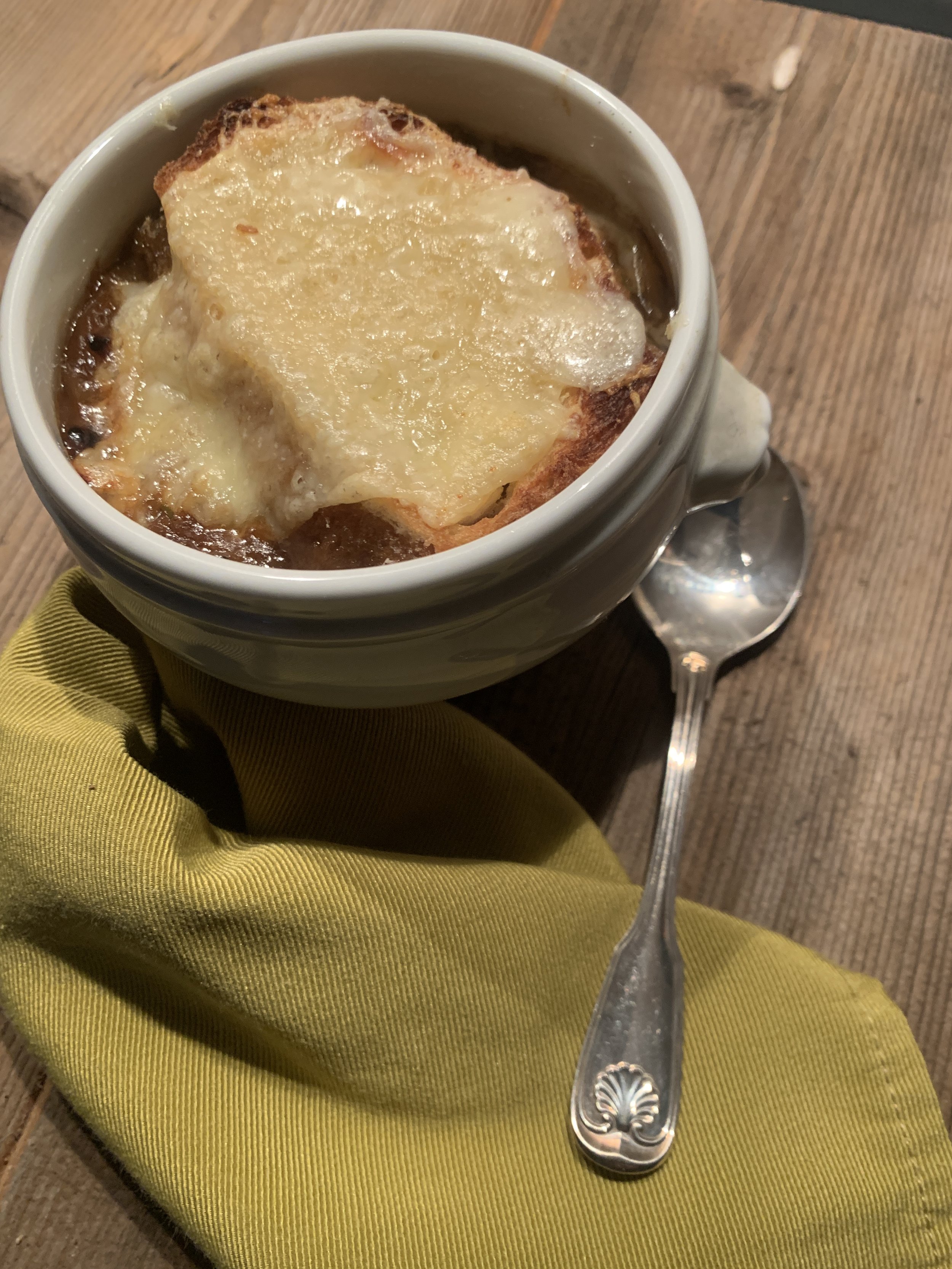 Französische Zwiebelsuppe