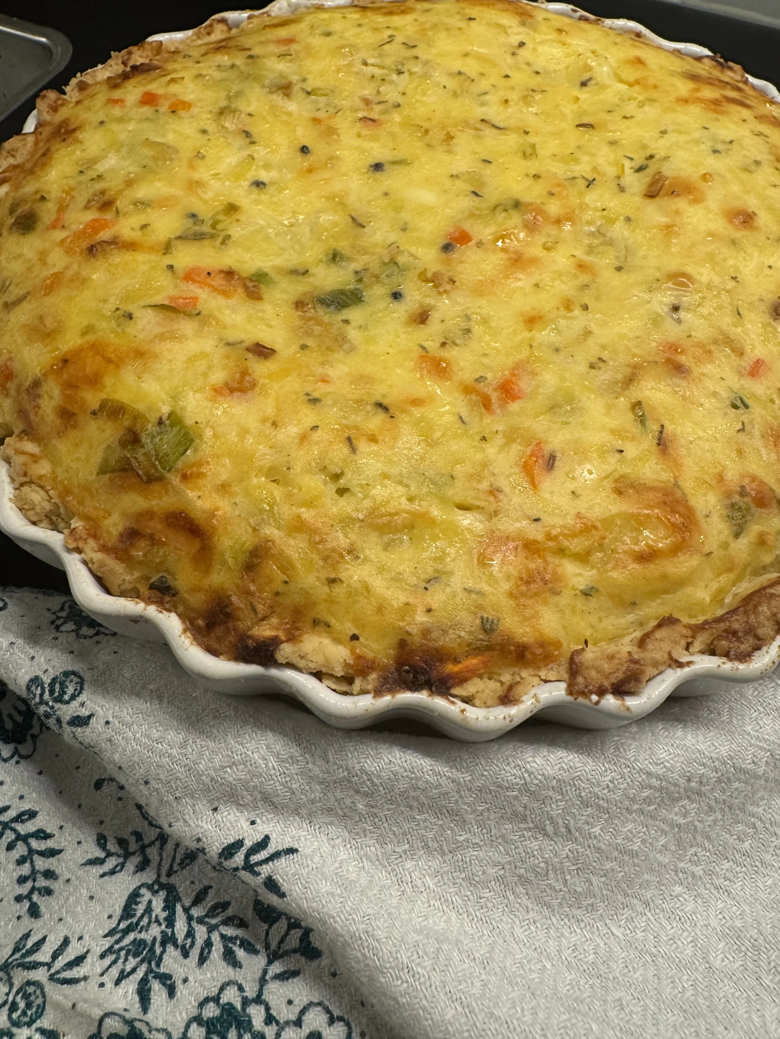 Kartoffel-Gemüse Quiche