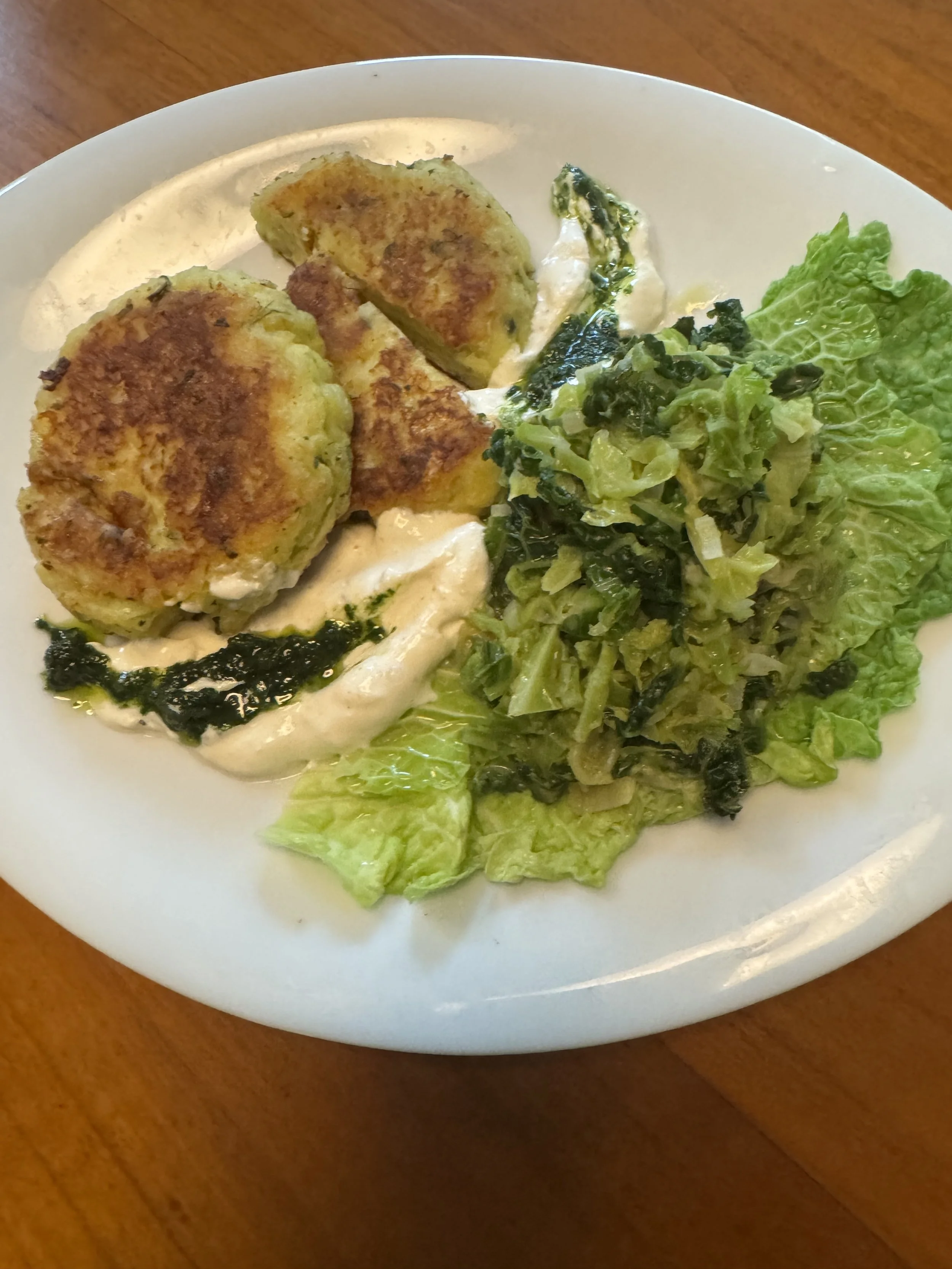 Kartoffel Quark Puffer