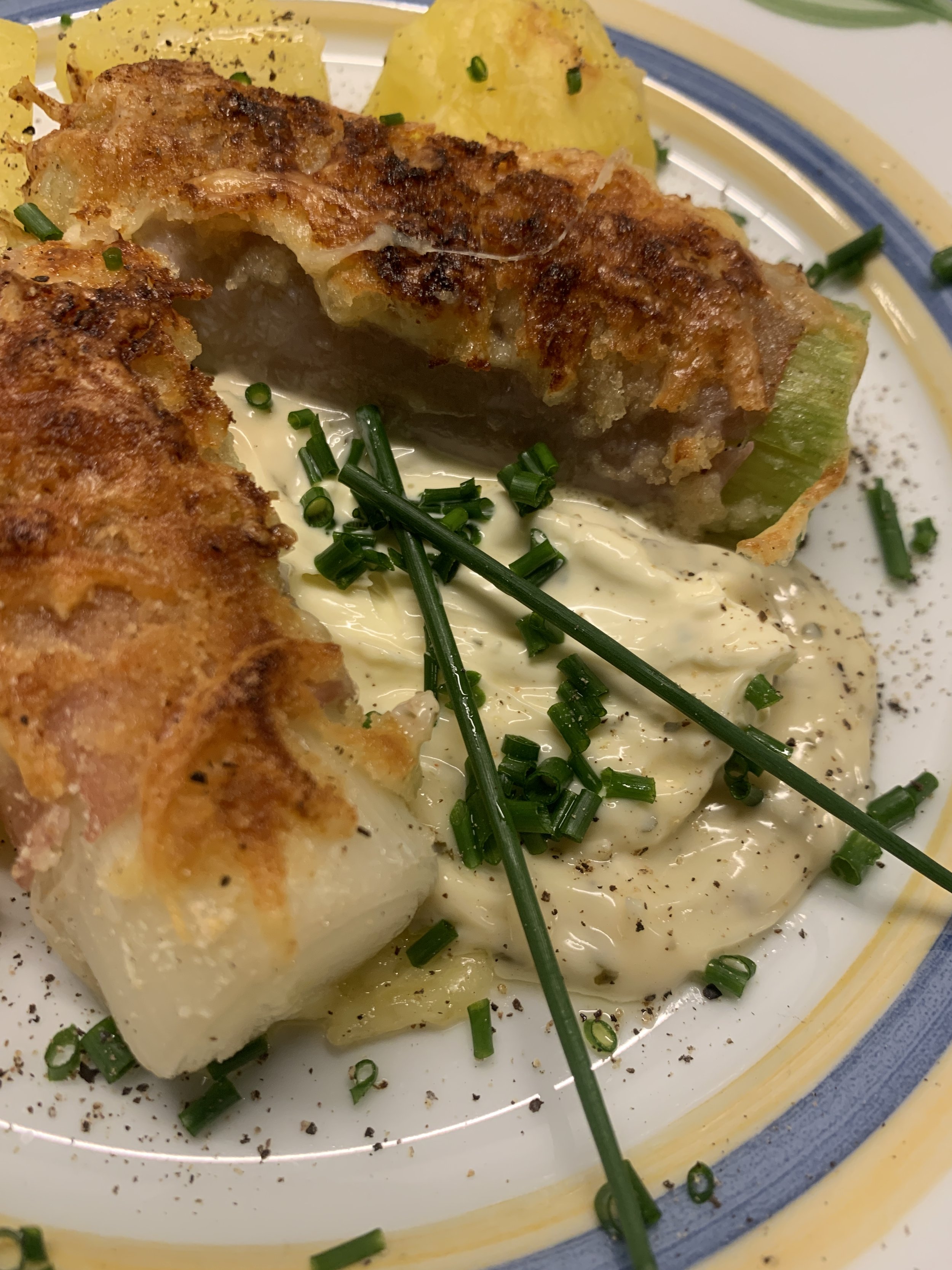 Lauch überbacken