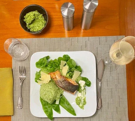 Pesto aus Salat