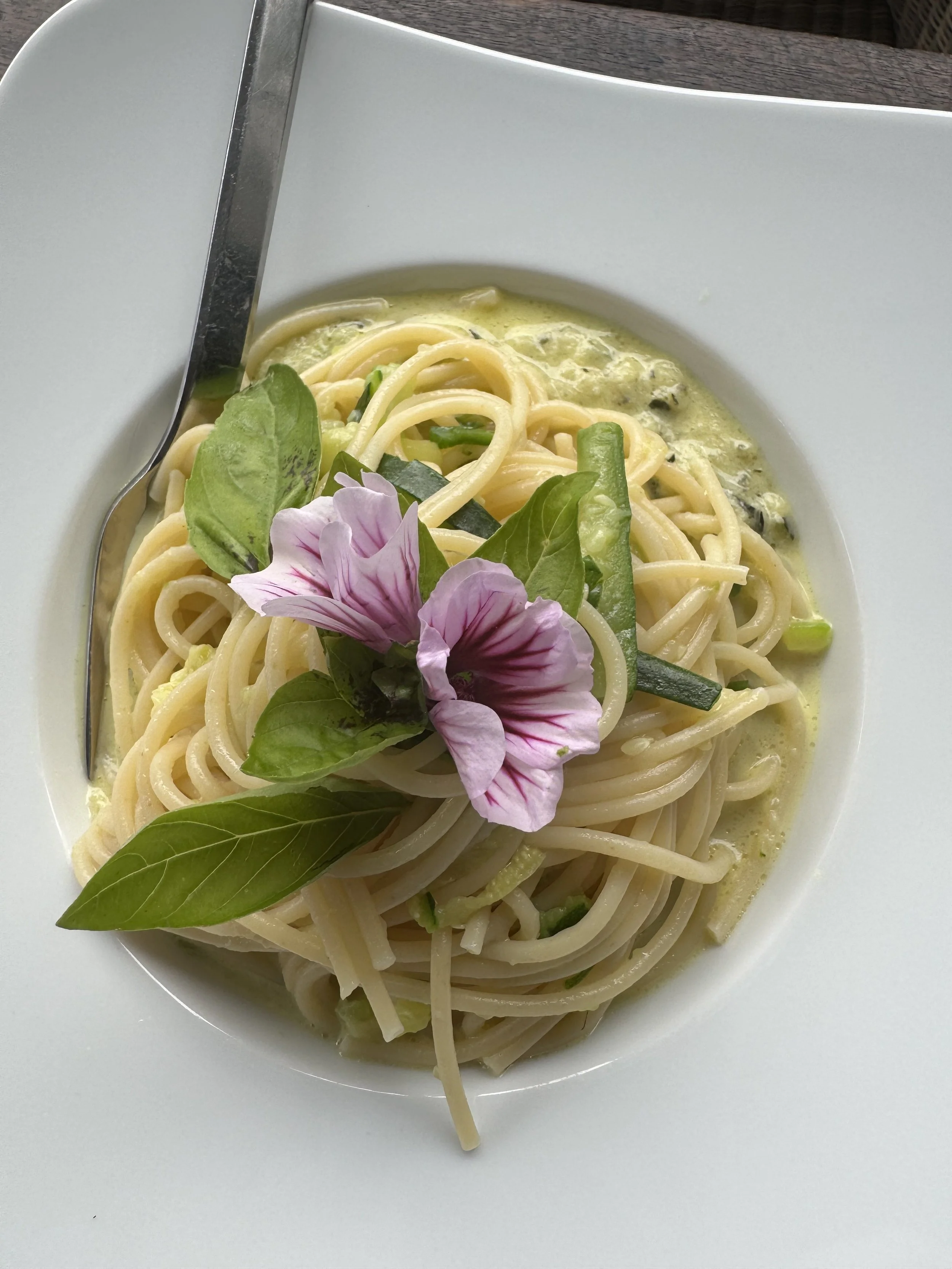 Spaghetti mit Zucchini