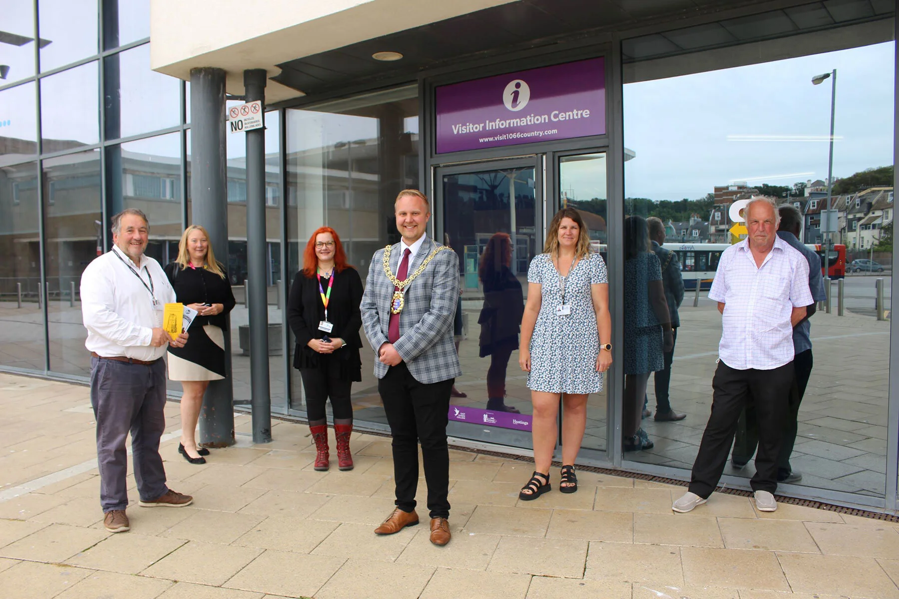 Hastings Visitor Centre reopens at Station Plaza