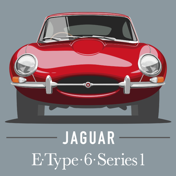 Wilkinson Jaguar E Type Series 1 Button