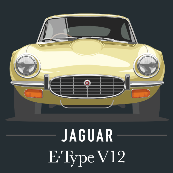 Wilkinson Jaguar E Type V12 Button