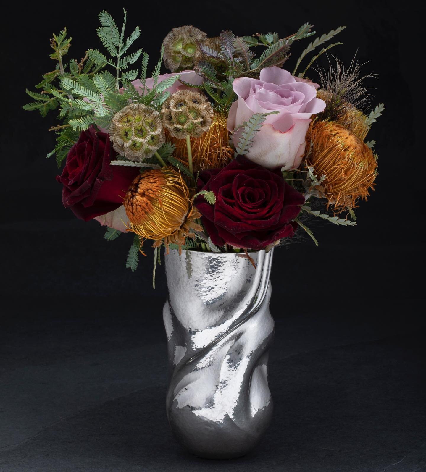 Vase for life - I&rsquo;ve lost count of the number of glass vases I&rsquo;ve chipped or smashed over the years... this exquisite Mini Maria vase by Elizabeth Auriol Peers solves all that - and is a beautiful sculptural piece when empty! Elizabeth&rs