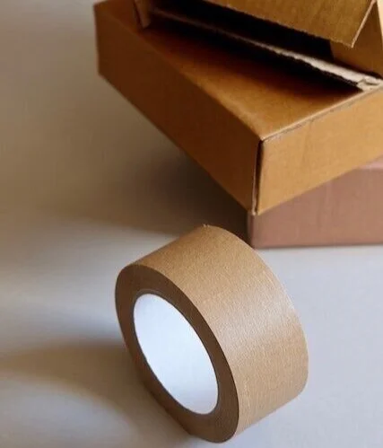 packing tape and boxes