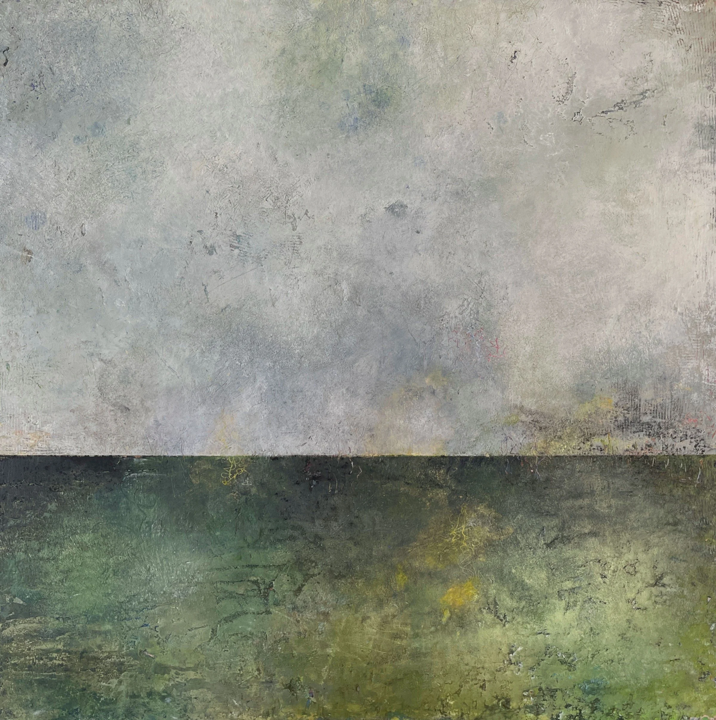 Threshold- SOLD
Oil and cold wax on birch panel
18” x 18”
