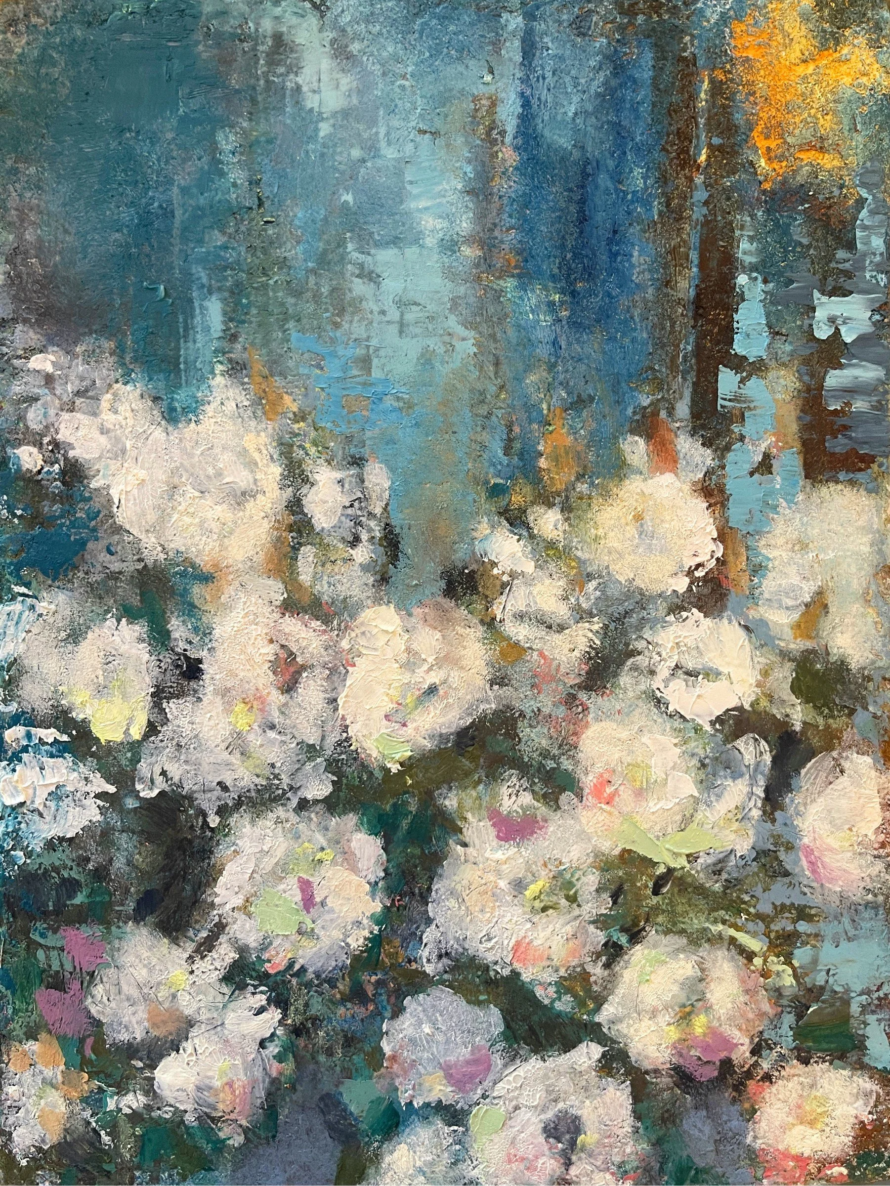 Quiet Bloom
Oil and cold wax on birch panel
9” x 12”
