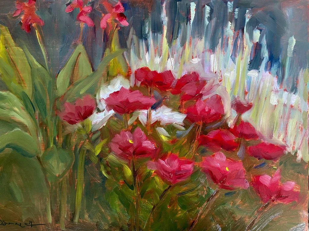 Flowers- Roosevelt Garden, 12x16”, $360