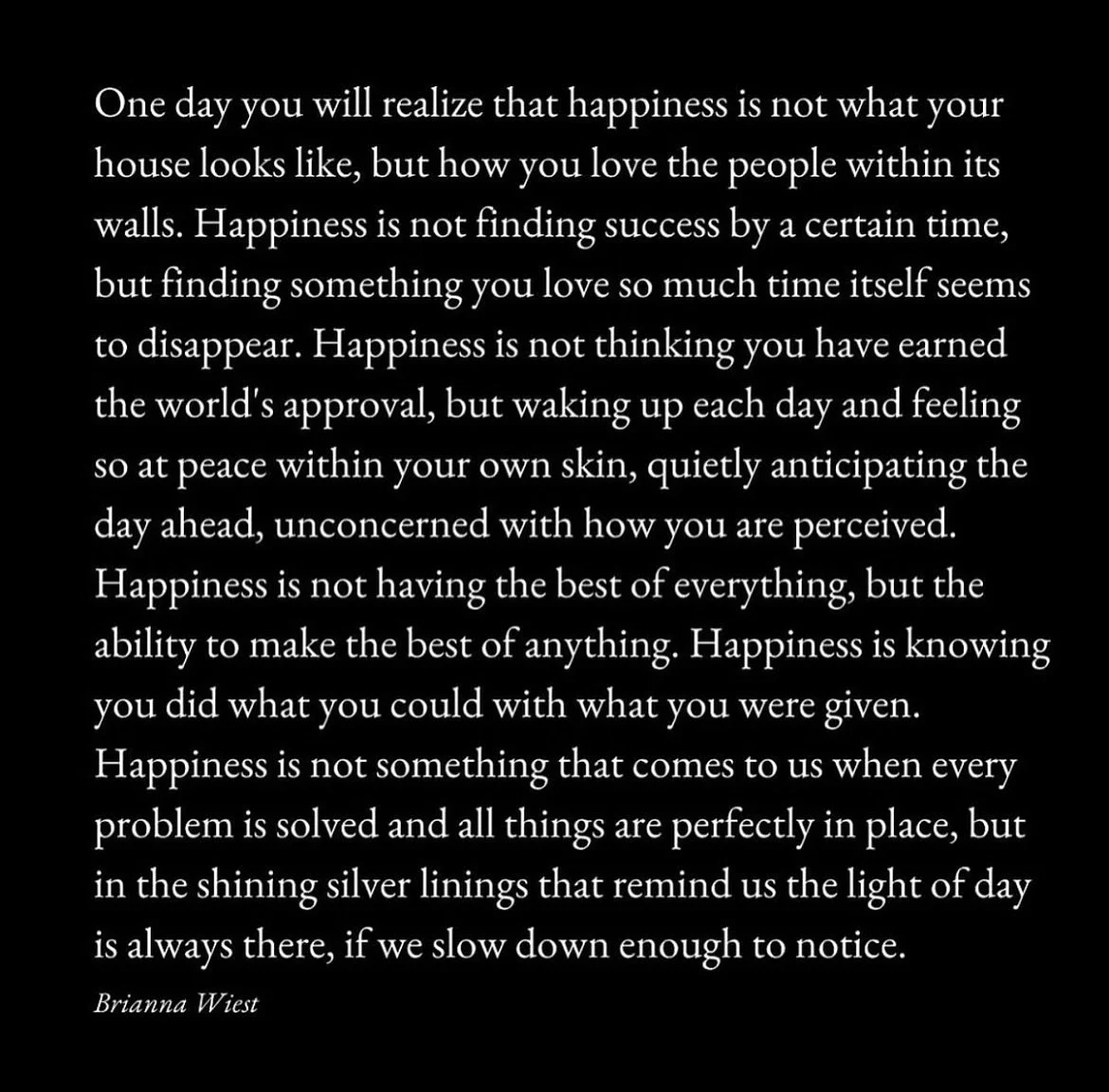 Some words that warmed my heart recently by @briannawiest ~ and hope they warm yours too 🫶🏽

~ E xxx