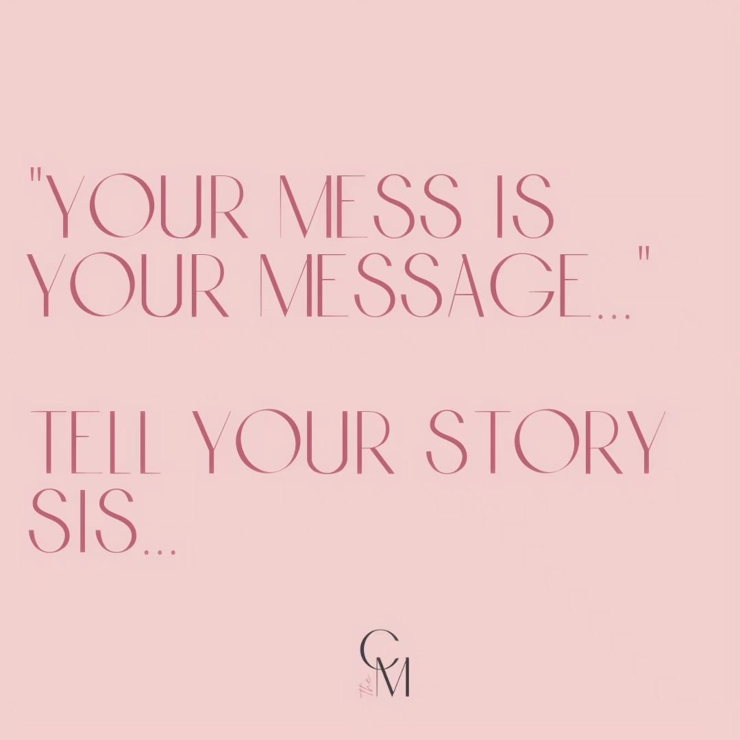 I know you have a message to tell!

YOU have been through so much...

YOU are going through so much...

Know that this is not all for nothing and that one day your story will be your testimony...

You will touch so many lives...

You will inspire so 