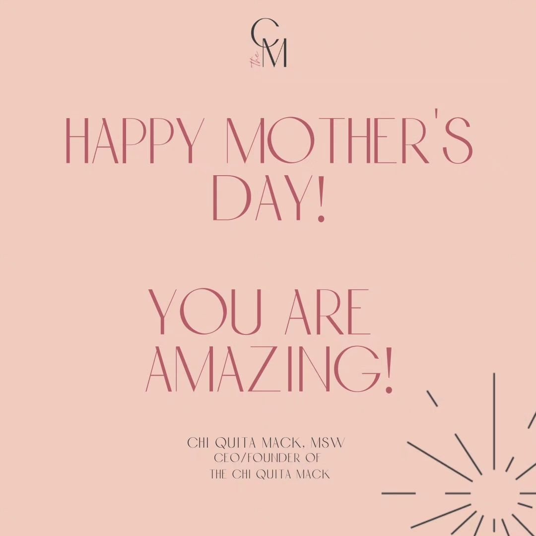 Happy Mother's Day!

You deserve the world, and your hard work does not go unnoticed!

Enjoy 😉
