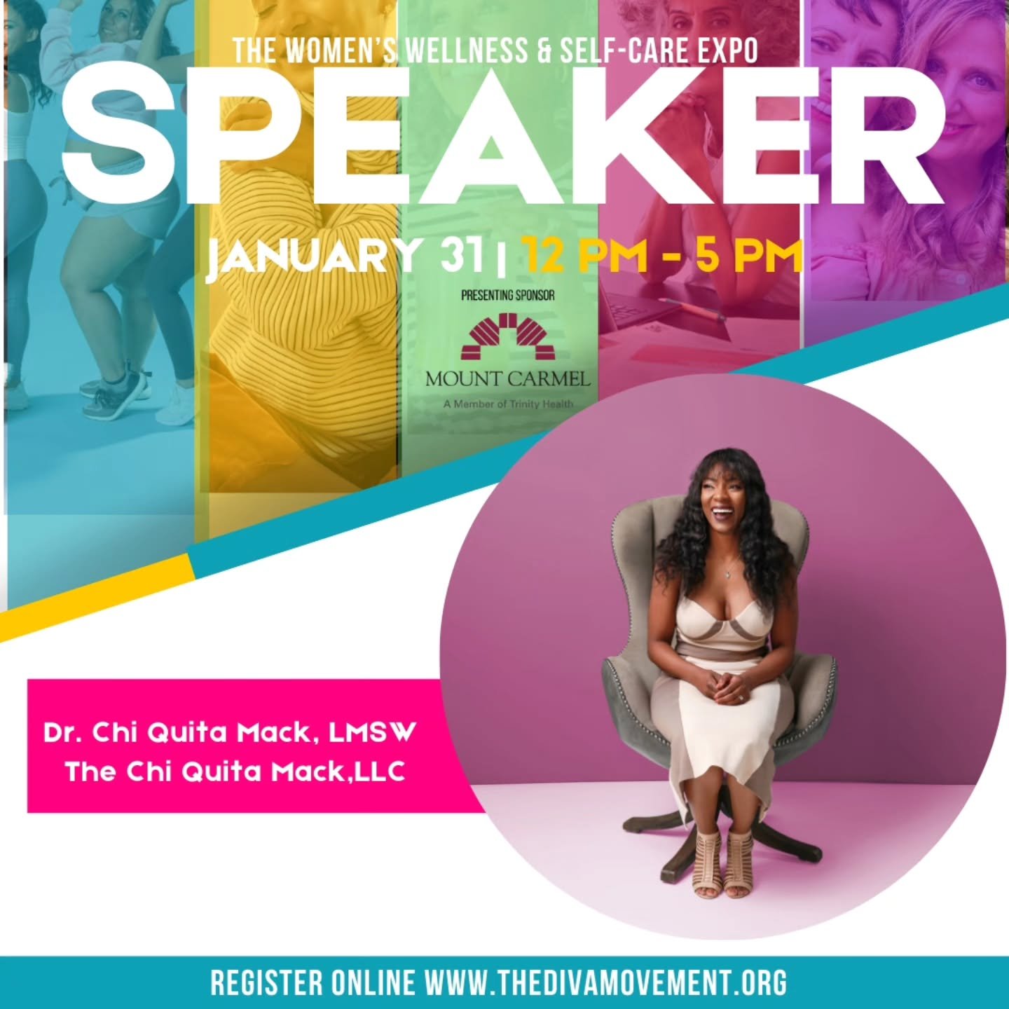 ✨ WORKSHOP SPOTLIGHT | 2026 Women&rsquo;s Wellness &amp; Self-Care Expo ✨

I&rsquo;m honored to be featured at the 2026 Women&rsquo;s Wellness &amp; Self-Care Expo, where I&rsquo;ll be leading a powerful workshop titled:

The Power of Pause: Redefini