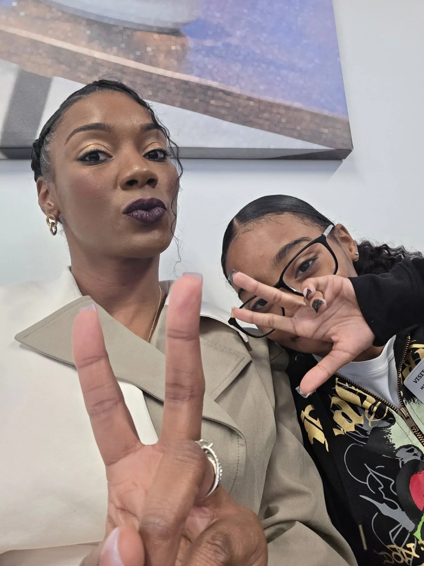 Having Aaliyah with me at the taping of The Good Word meant everything. 💛 @thegoodwordwithtisha

This journey is bigger than me. Every room I walk into, every stage I step on, every opportunity God places in front of me&hellip; I want her to see it 