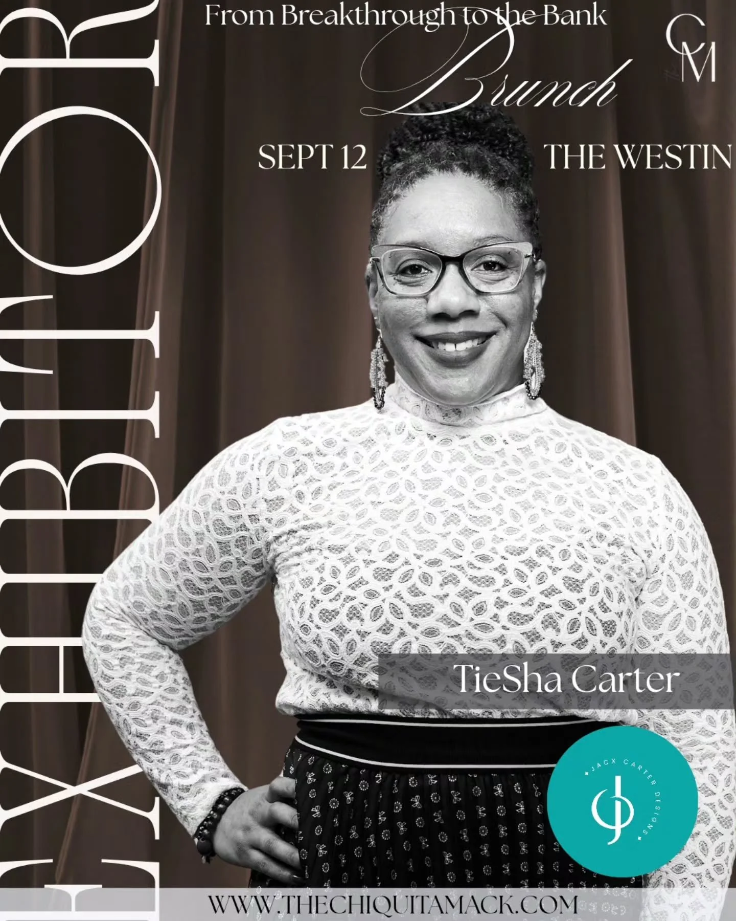 hey hey&hellip;

Help me welcome TieSha Carter, CEO of Jacx Carter Designs, to the From Breakthrough to the Bank Brunch as one of our featured exhibitors ✨

She is bringing creativity, vision, and boss energy into the room, and I already know her tab