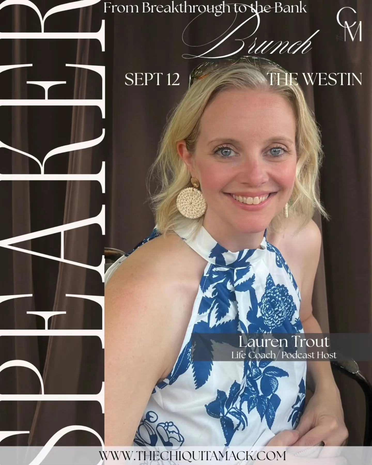 Our next speaker is Lauren Trout: a life coach, host of the Mind Your Mama podcast, and an advocate for high-achieving women who are ready to overcome burnout and reclaim their joy. 

Lauren helps women reset, restore balance, and redefine success wi