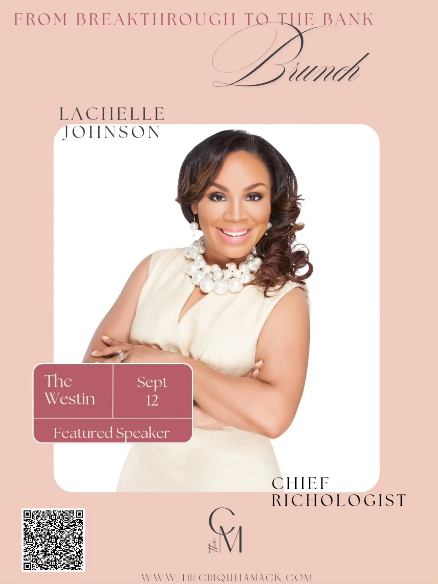 We&rsquo;re honored to introduce our Featured Speaker for the From Breakthrough to the Bank Brunch &mdash; LaChelle Johnson, Chief Richologist @wealthbuildinglab , powerhouse entrepreneur, and transformational voice in wealth building and legacy crea