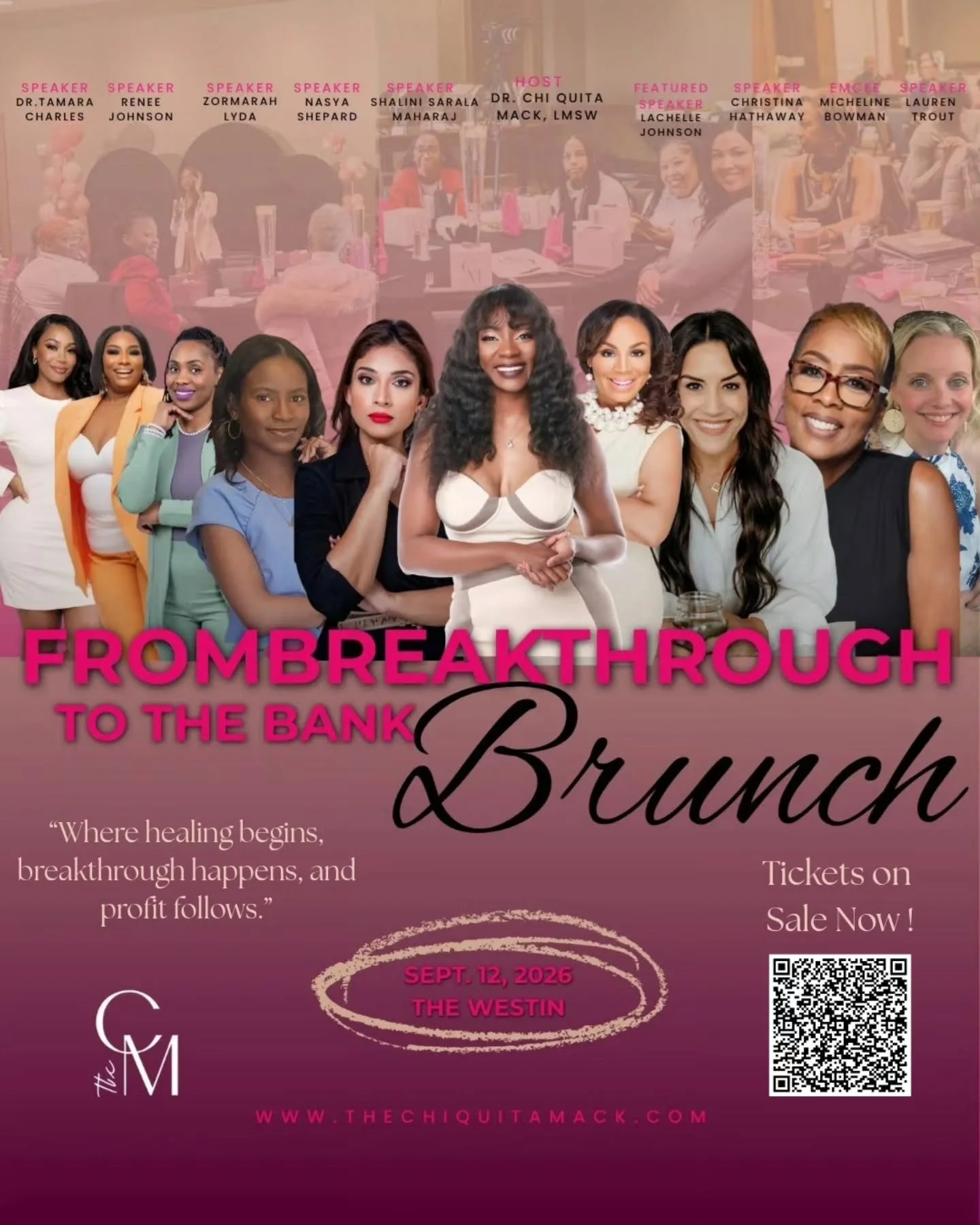 From breakthrough moments to bank-building moves&hellip; this brunch is bigger than an event...it&rsquo;s a statement. ✨

From Breakthrough to the Bank Brunch is where vision meets strategy, and success gets the room it deserves.

 This is a huge mom
