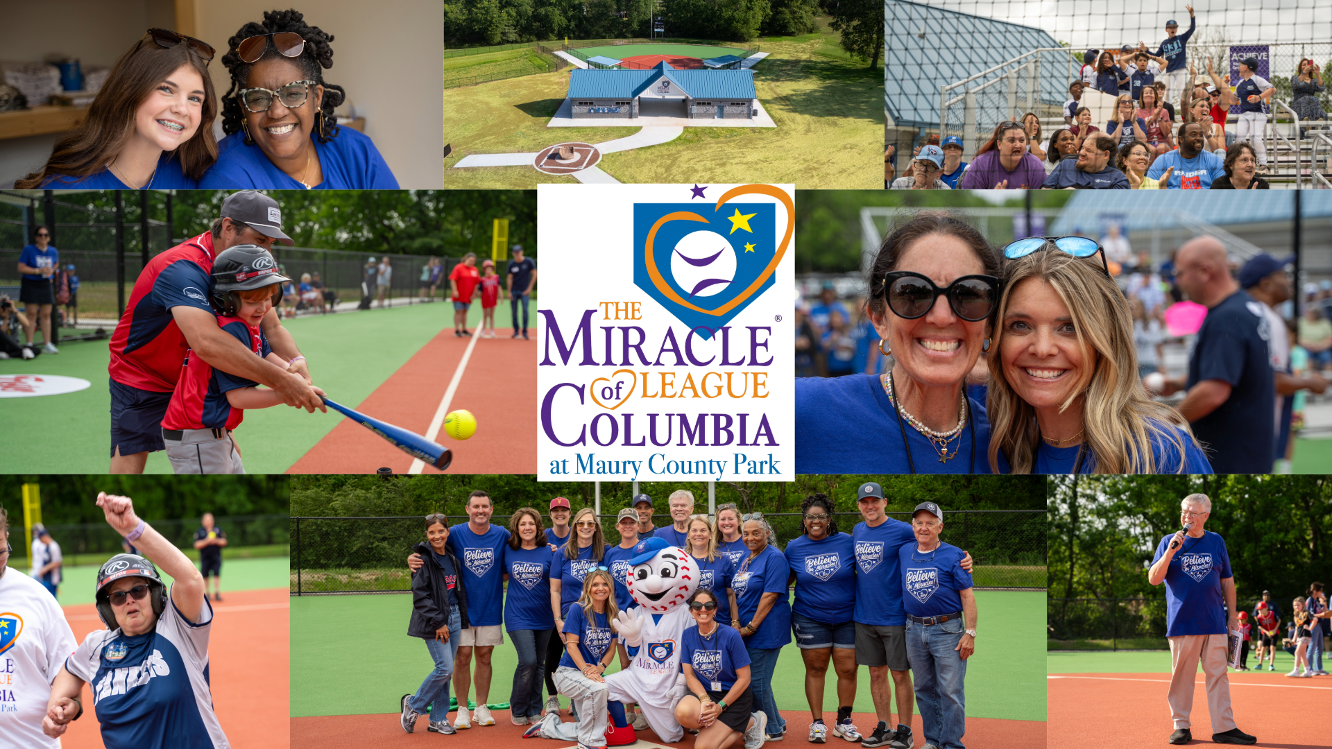 The Miracle League of Columbia at Maury County Park Facility Opening and Opening Day 2026