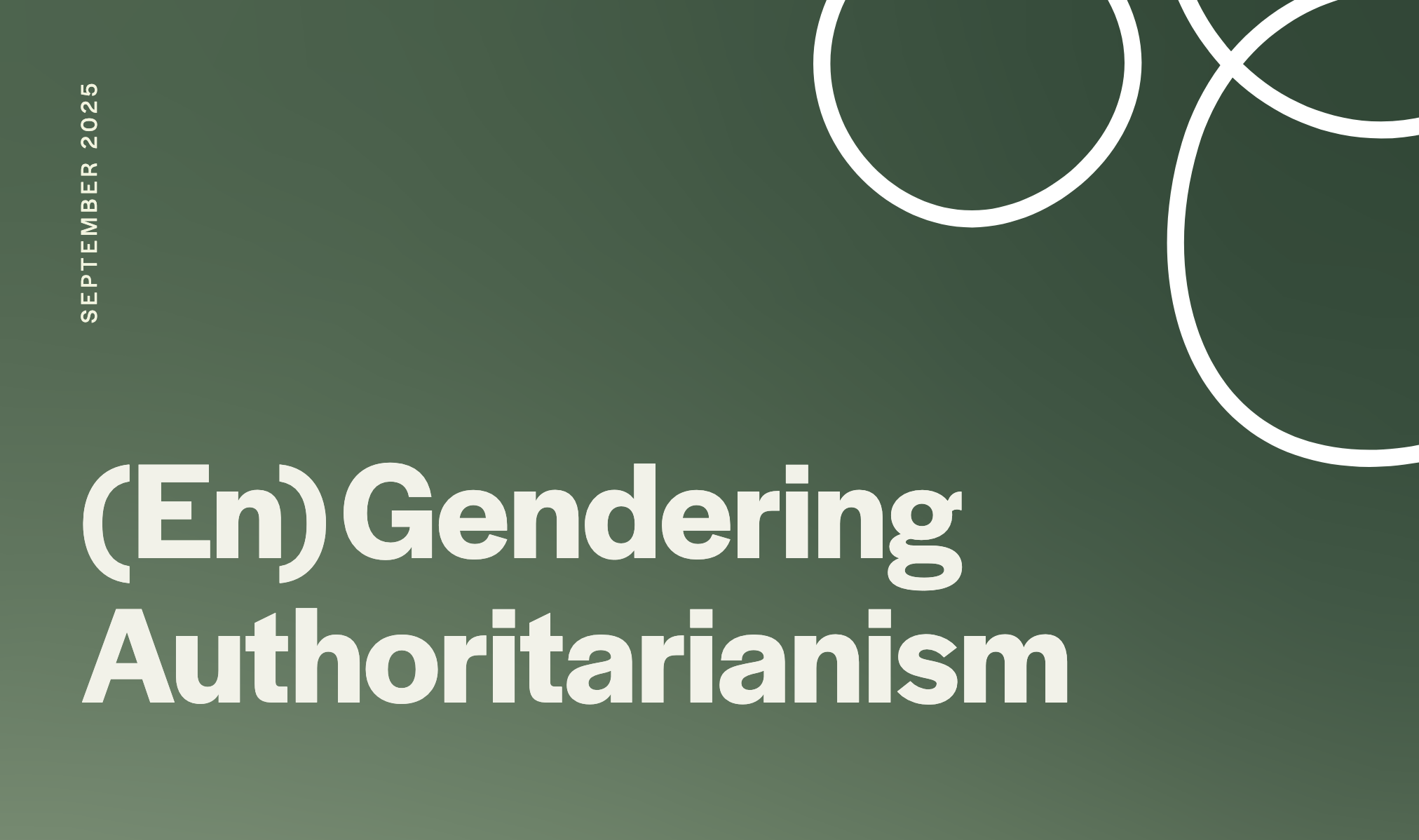(En)Gendering Authoritarianism
