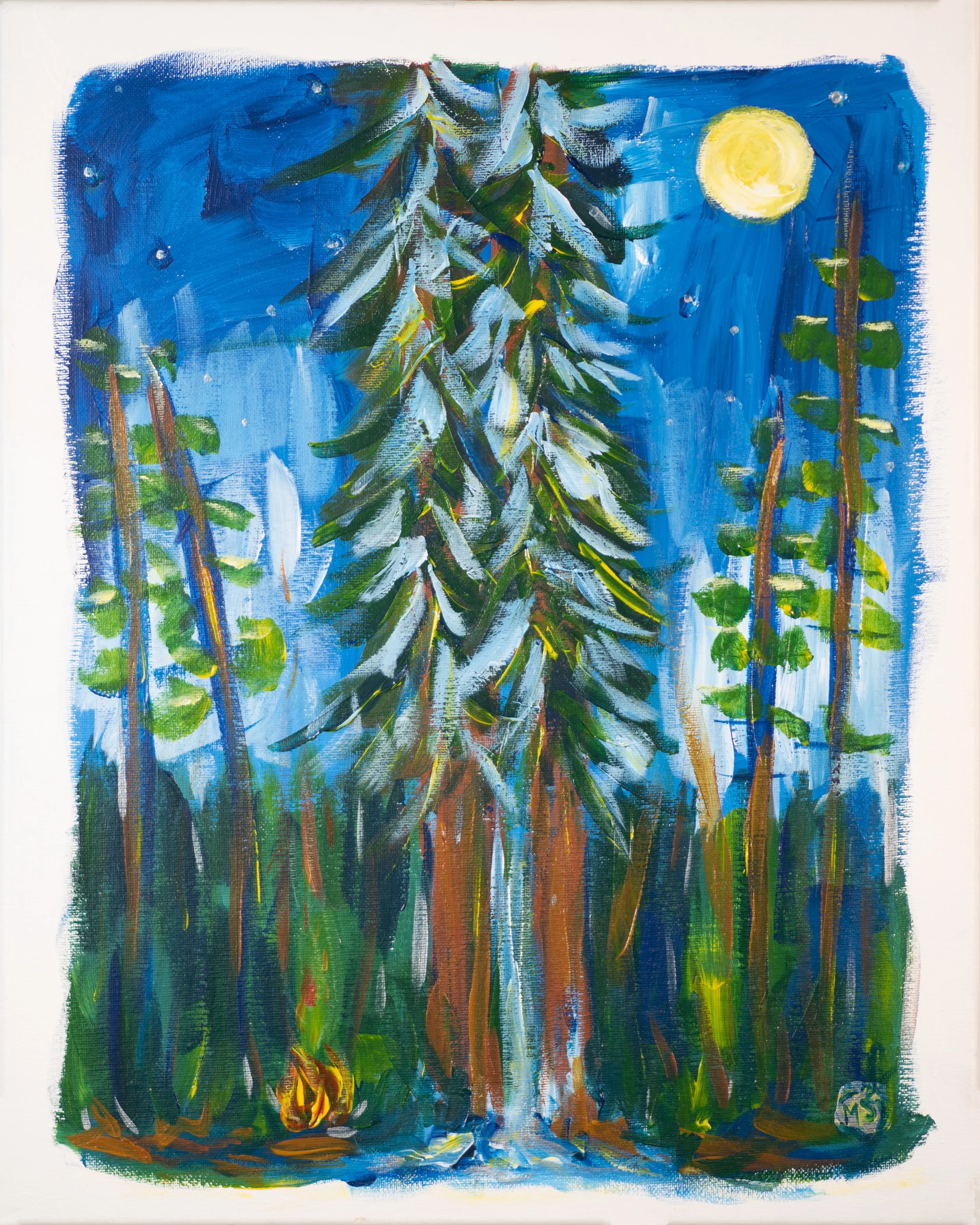 camping art