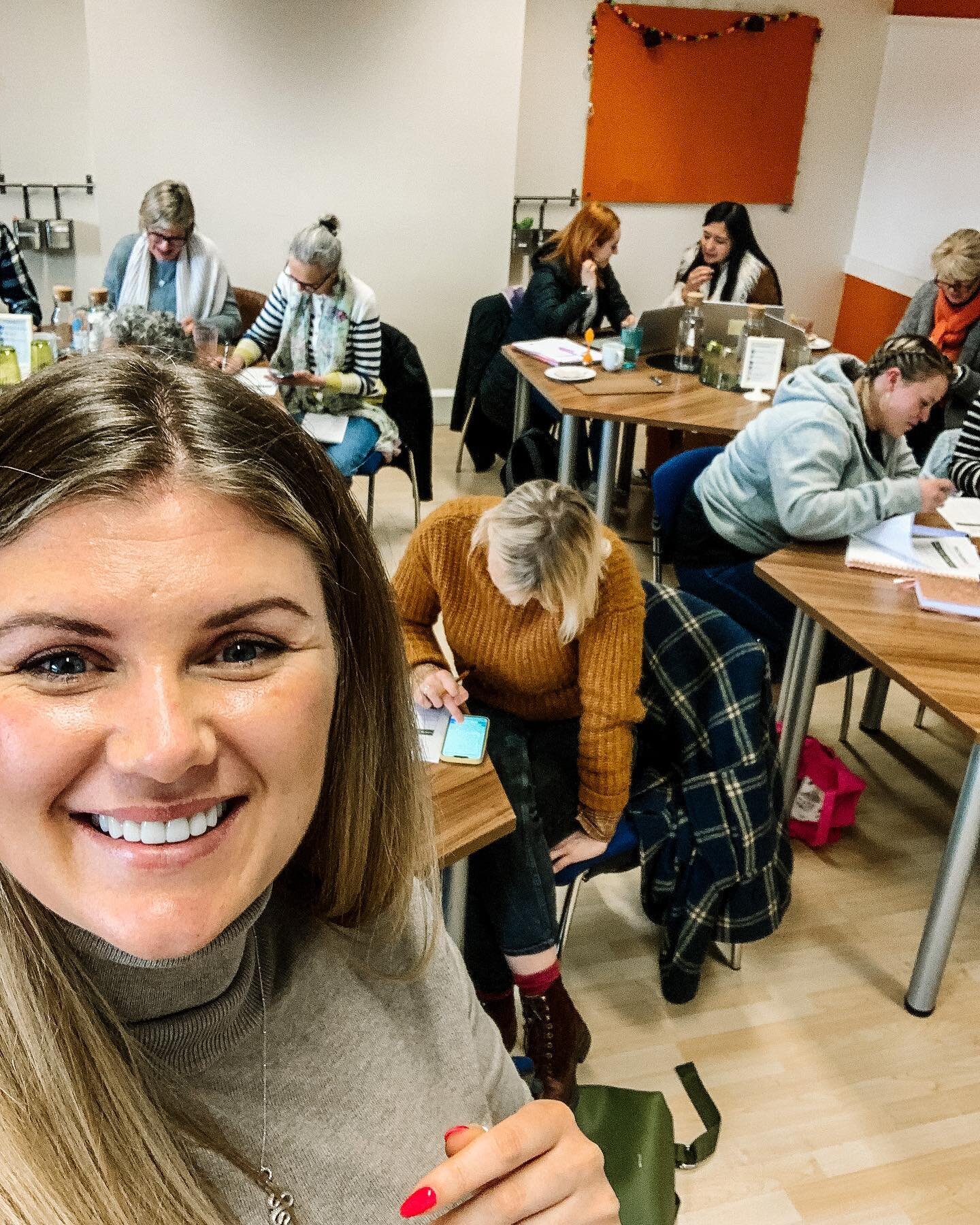 Had such a fun day delivering Interactive Content Creation workshop for @foodclustereast members at @no8thorperoad ! 

We had a full house with 15 business owners in the room who worked hard, and at the end of the day walked away equipped with some g