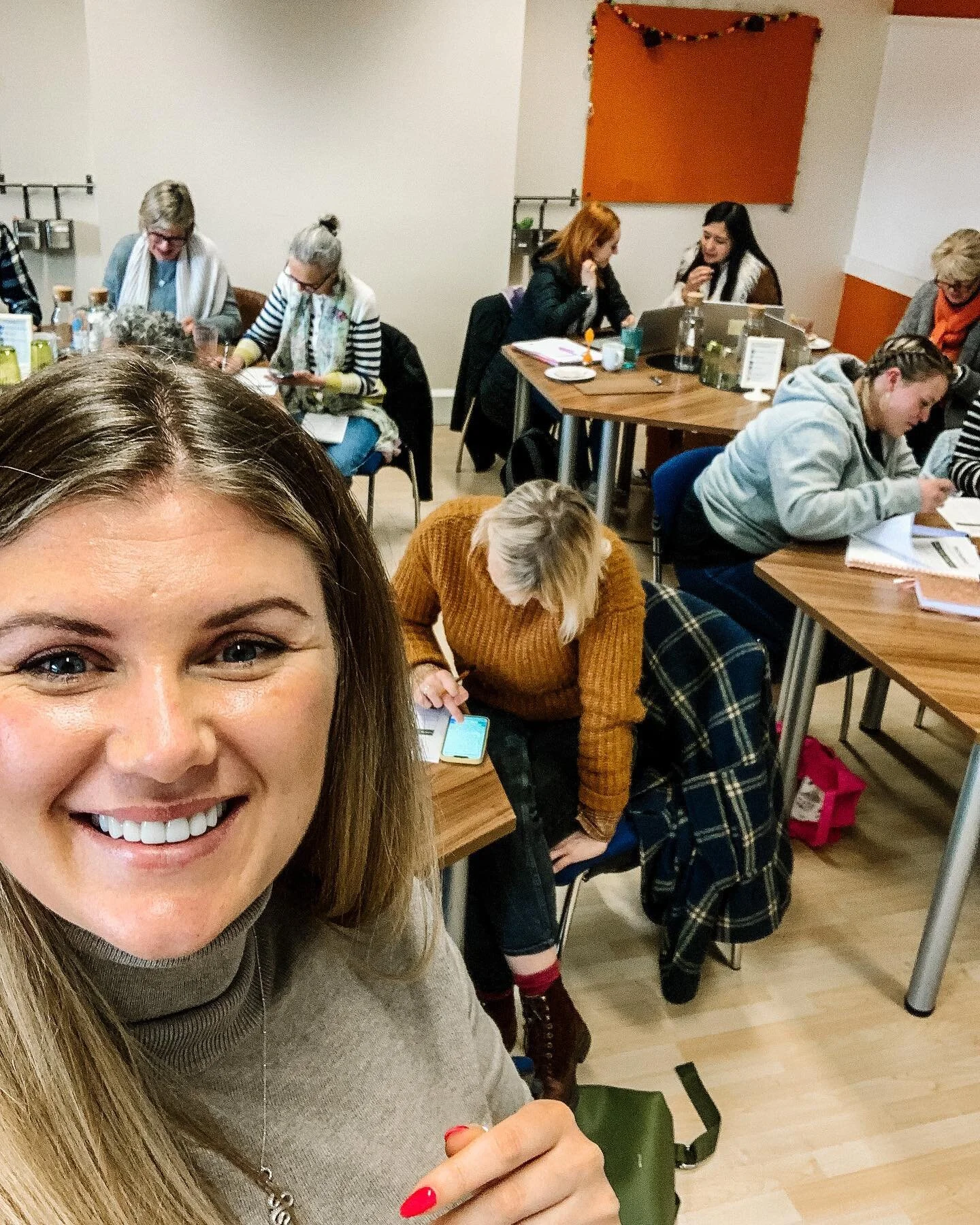 Had such a fun day delivering Interactive Content Creation workshop for @foodclustereast members at @no8thorperoad ! 
We had a full house with 15 business owners in the room who worked hard, and at the end of the day walked away equipped with some g