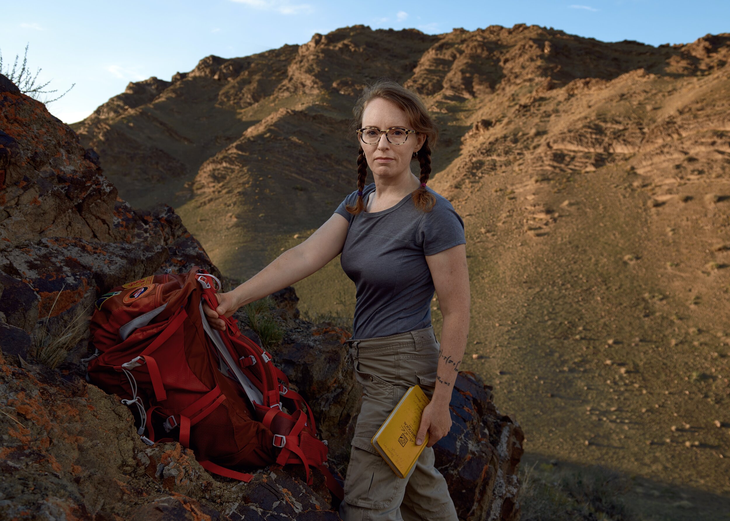 Sarah Carmichael - expedition lead and Professor of Geology at Appalachian State University