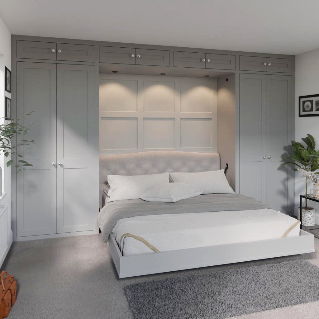 lime interiors st. Albans Hertfordshire bedroom bespoke wardrobes design 