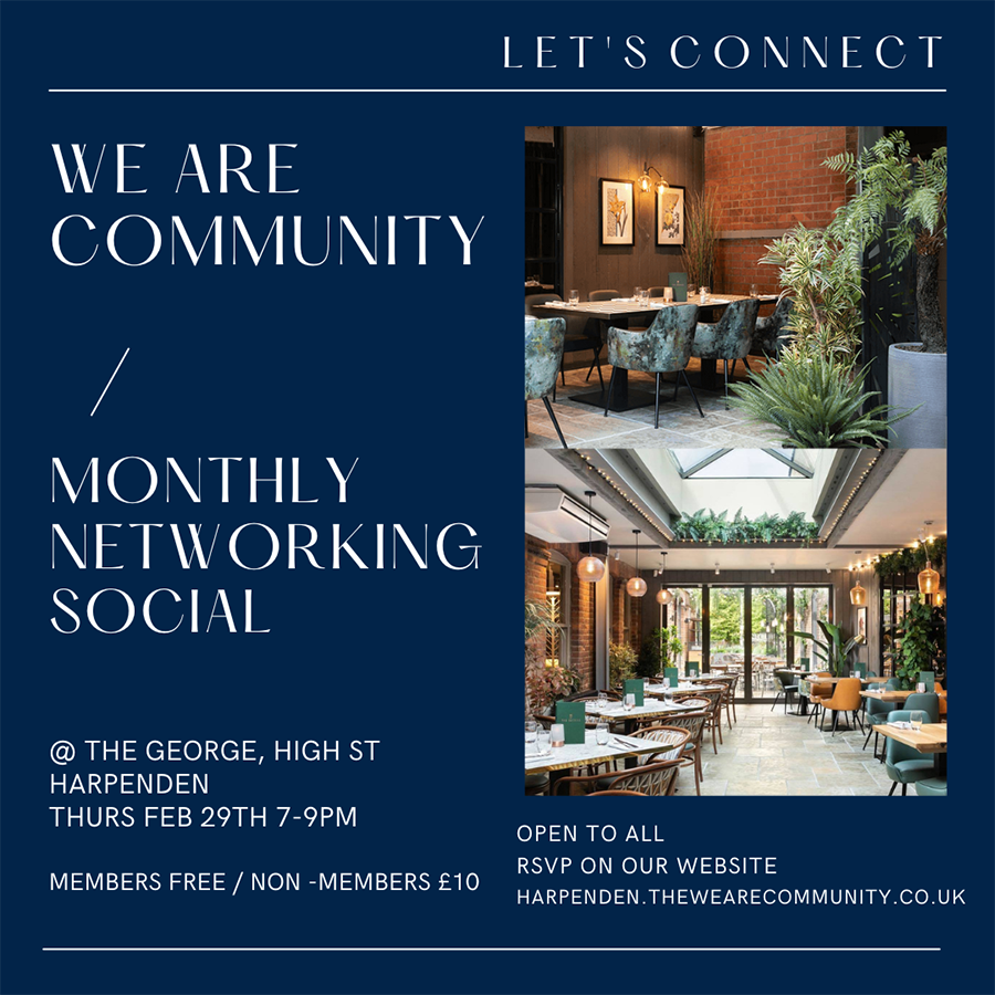 We Are Community Networking Social - Harpenden
