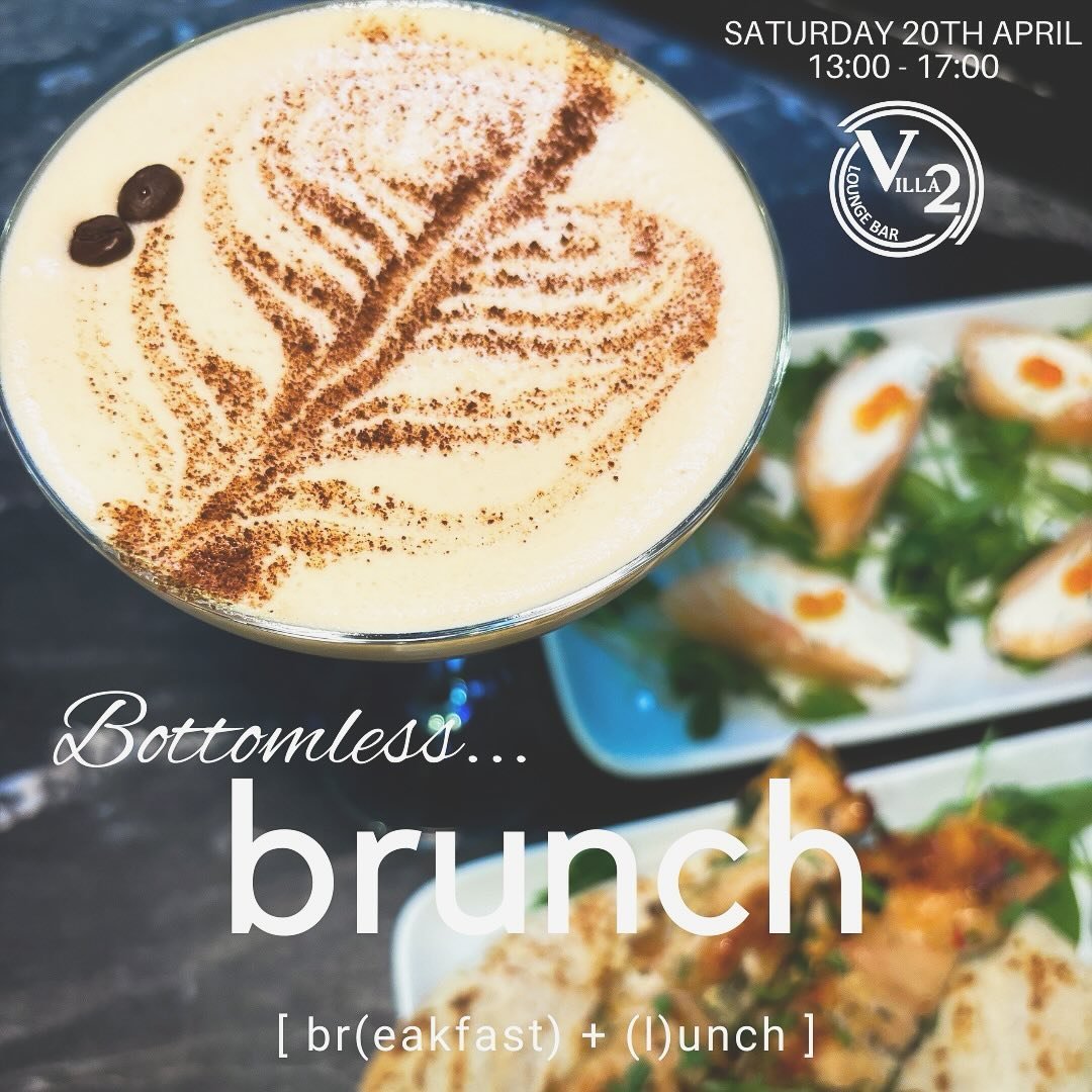🥂 Bottomless Brunch 🥂

Looking for bottomless brunch in St. Albans? 
🥂
Join @villa2loungebar for their new bottomless brunch on Saturday 20th April.
💥
Delicious tapas, cheese &amp; meat boards to accompany your bottomless experience.

🥂Unlimited