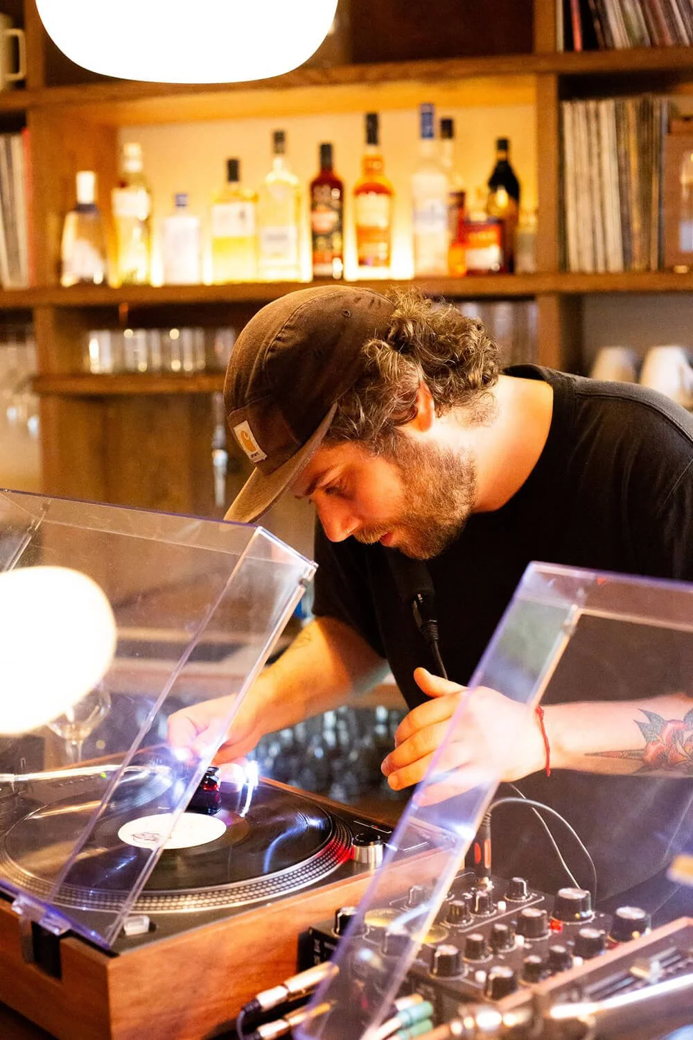 hazels restaurant St Albans the hub hertfordshire vinyl