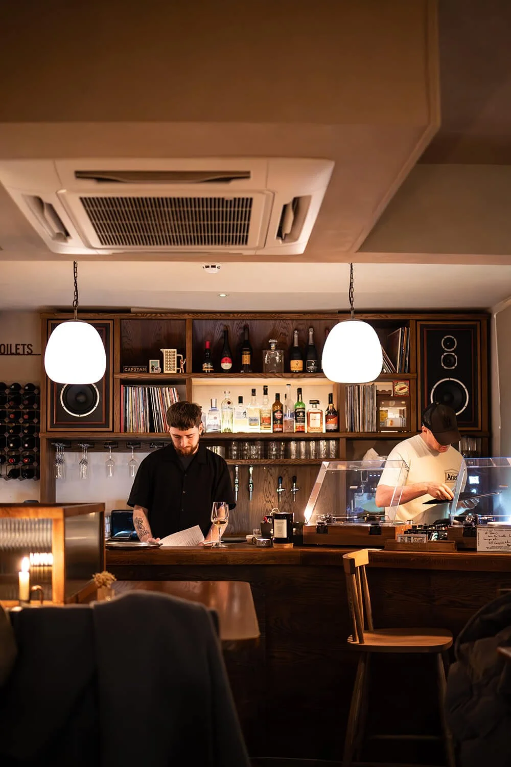 hazels restaurant St Albans the hub hertfordshire vinyl