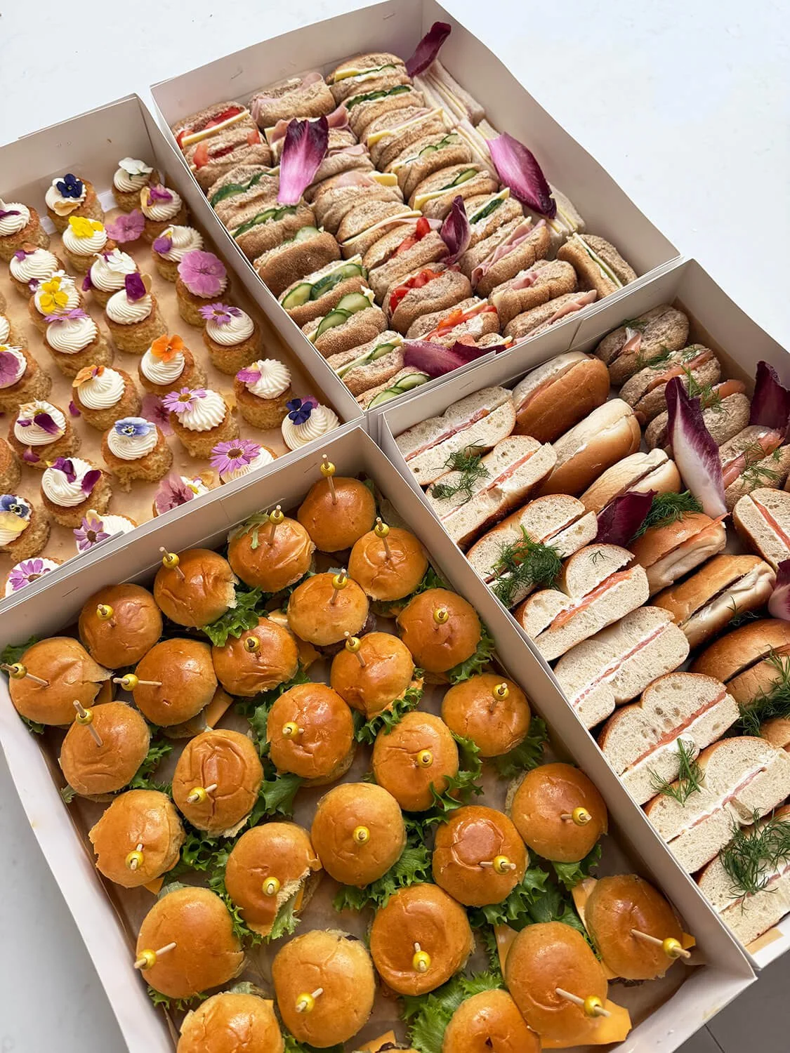 Taste and Graze Luxurious Grazing Tables St. Albans Hertfordshire Sandwiches