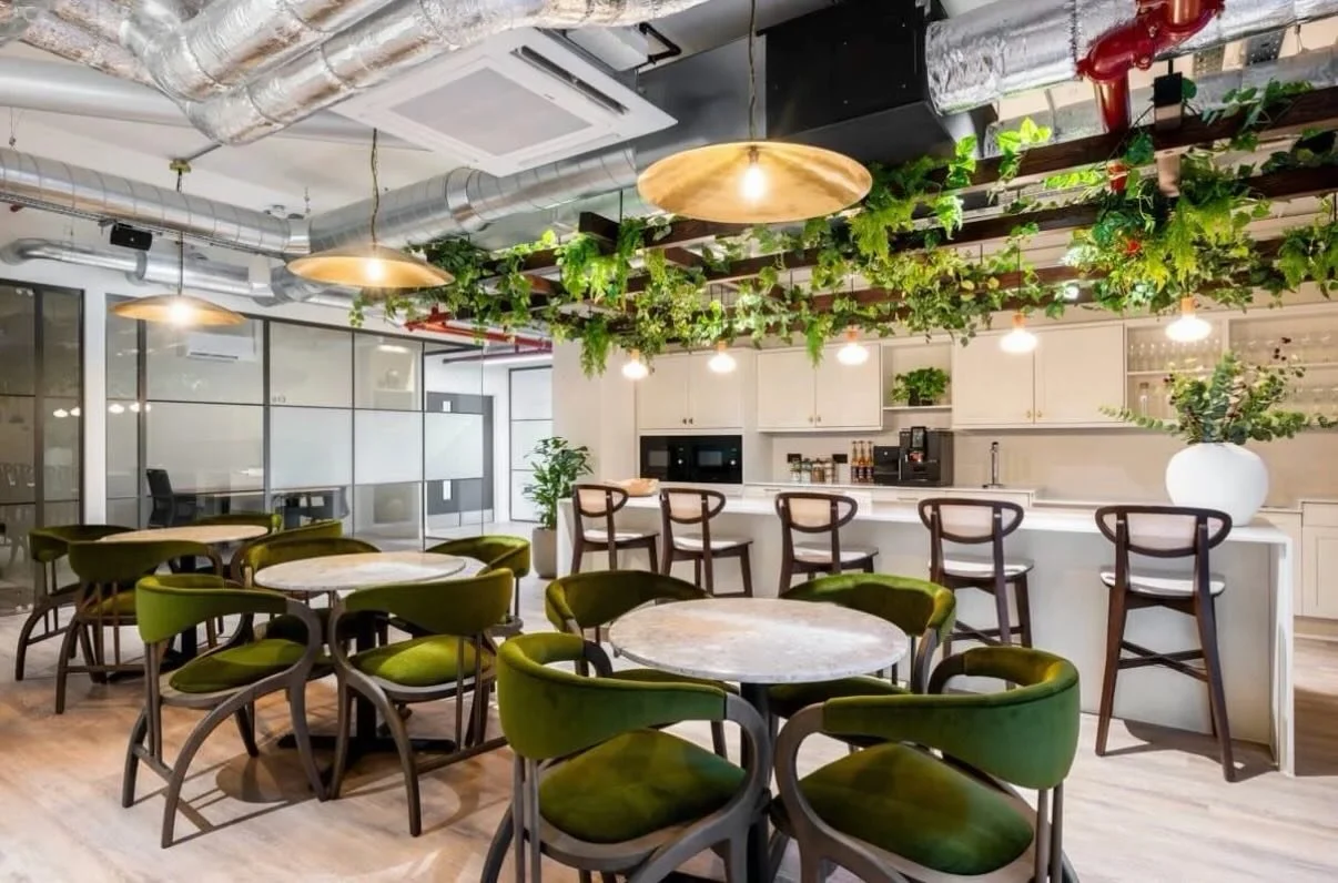 Our member @wearecospace offers a modern workspace designed around how people actually work. 
💻
@wearecospace offers flexible offices and coworking, but it&rsquo;s the communal spaces that really set it apart.
💬
At the heart of the space is a fully