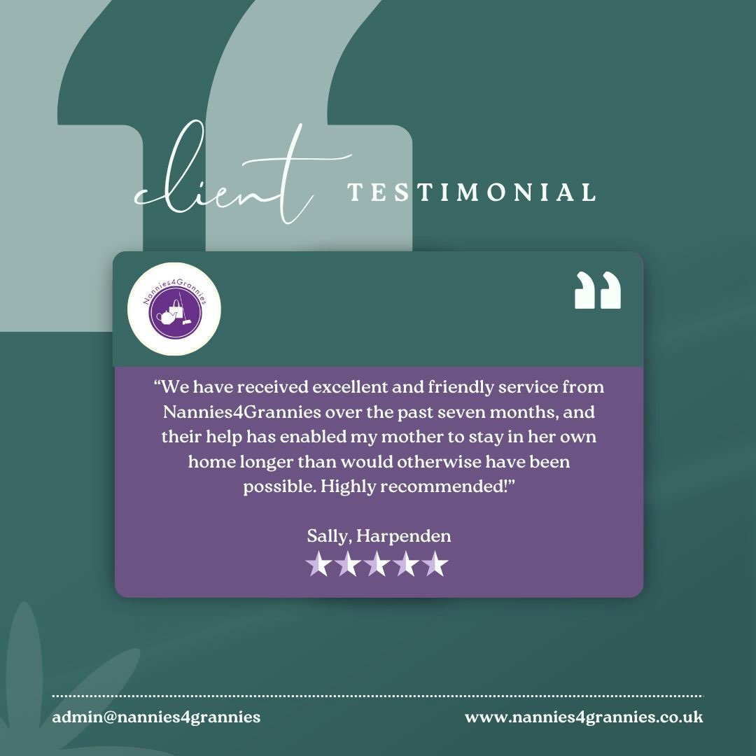 ⭐ Another 5-Star Review! ⭐ 
&nbsp;
Our member @nannies4grannies2026 says there is nothing more rewarding than hearing how much their support has meant to their clients and their families. They want to thank you for your kind words and for taking the 