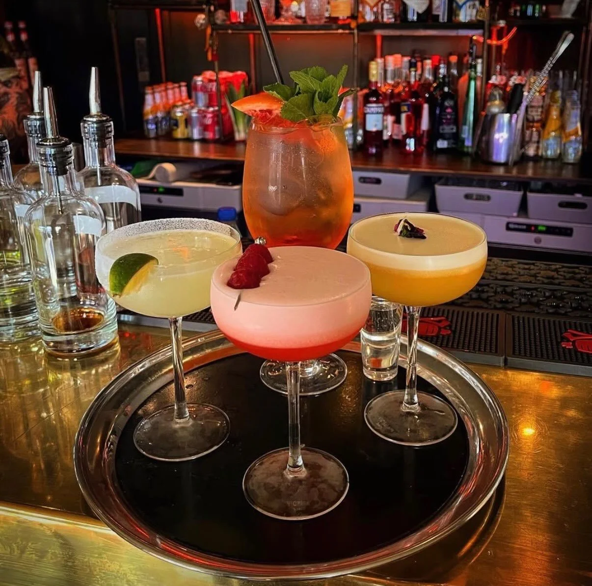 ✨ What&rsquo;s your poison? 🍸

Behind the bar at our member @suckerpunchbar, you&rsquo;ll find an eclectic mix of spirits and liqueurs from around the world, carefully curated for those who like to drink a little differently.
🍹 
Not sure what you&r