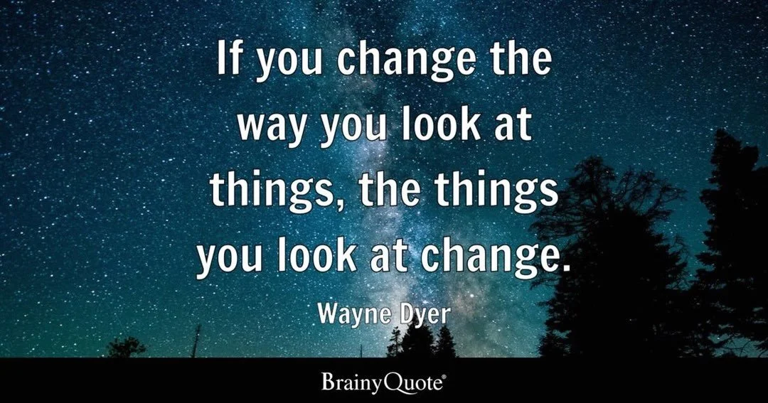 &ldquo;If you change the way you look at things, the things you look at change.&rdquo; &mdash; Wayne Dyer
🌟
A simple thought, but one that can be incredibly powerful. Changing our perspective takes time, patience and support.
💭
Our member @indu_cou